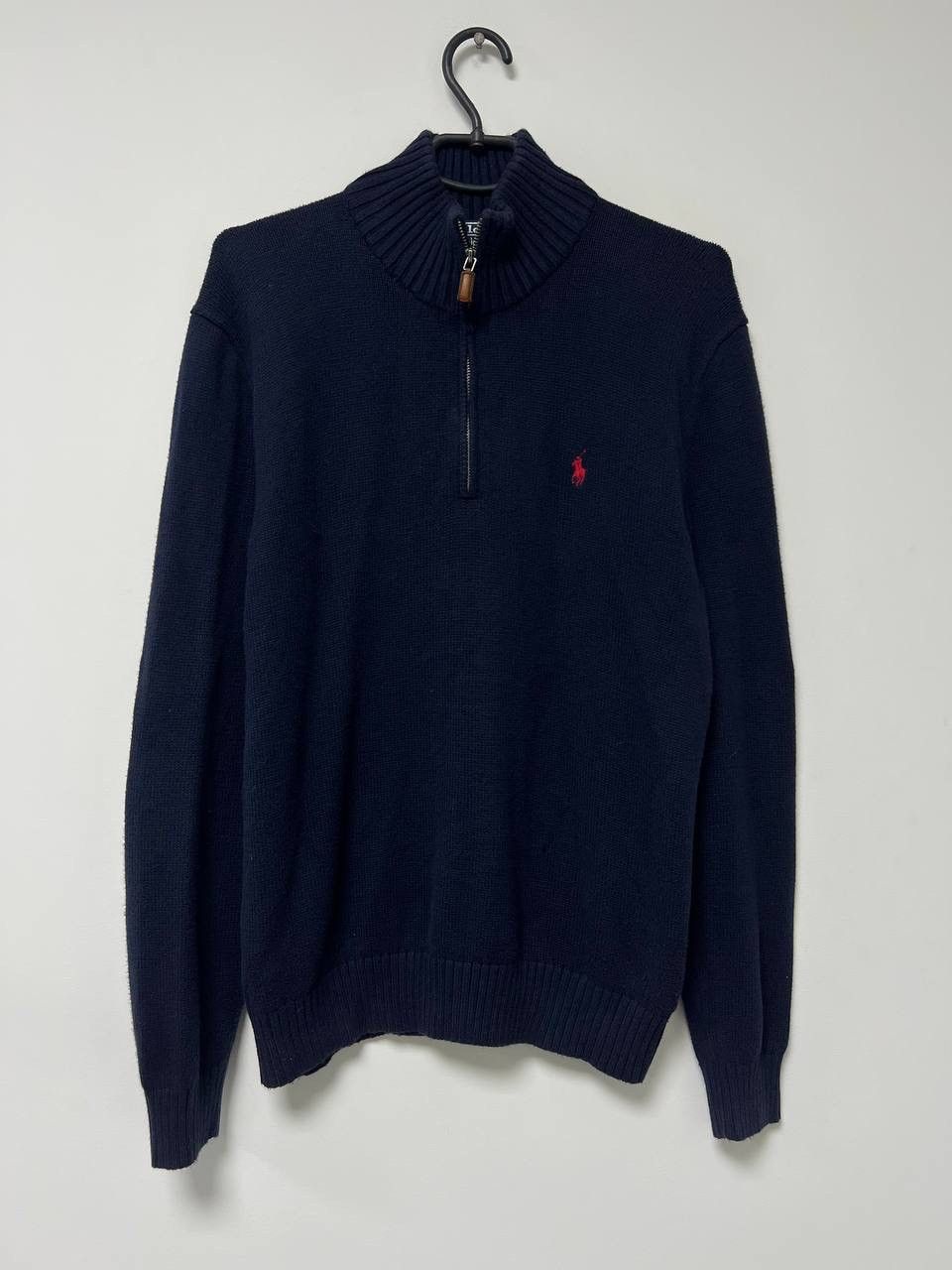 Polo Ralph Lauren Vintage 90s Polo Ralph Lauren 1/4 Zip Sweater Knit sz M Size US M / EU 48-50 / 2 - 2 Thumbnail