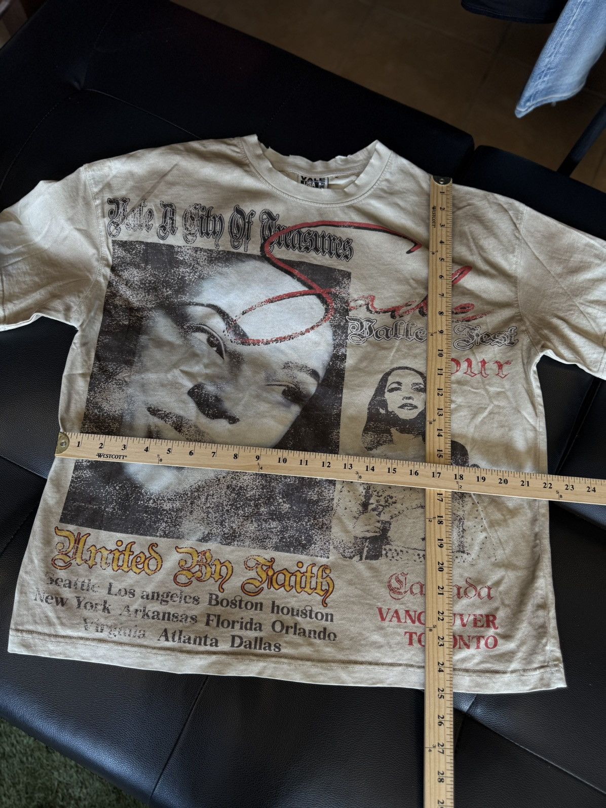 Vale Vale Valley Cream Tee Shirt Size Medium (NEW) Size US M / EU 48-50 / 2 - 9 Thumbnail