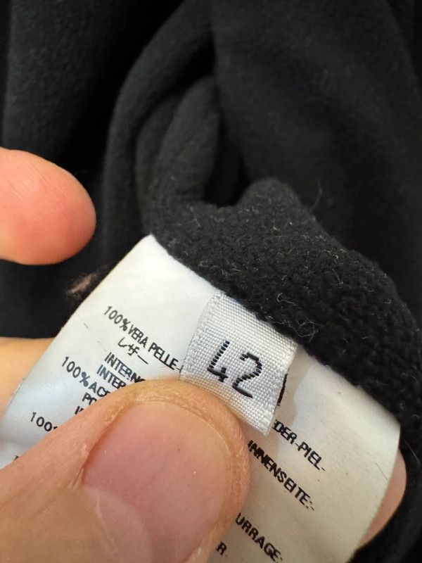Maison Margiela × Vintage Vintage MM6 Maison Margiela Leather Bomber Black Jacket S Size S / US 4 / IT 40 - 3 Thumbnail