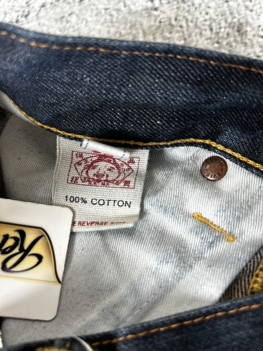 Evisu Evisu jeans daicock big logo gold selvedge denim Japan Size US 30 / EU 46 - 11 Thumbnail