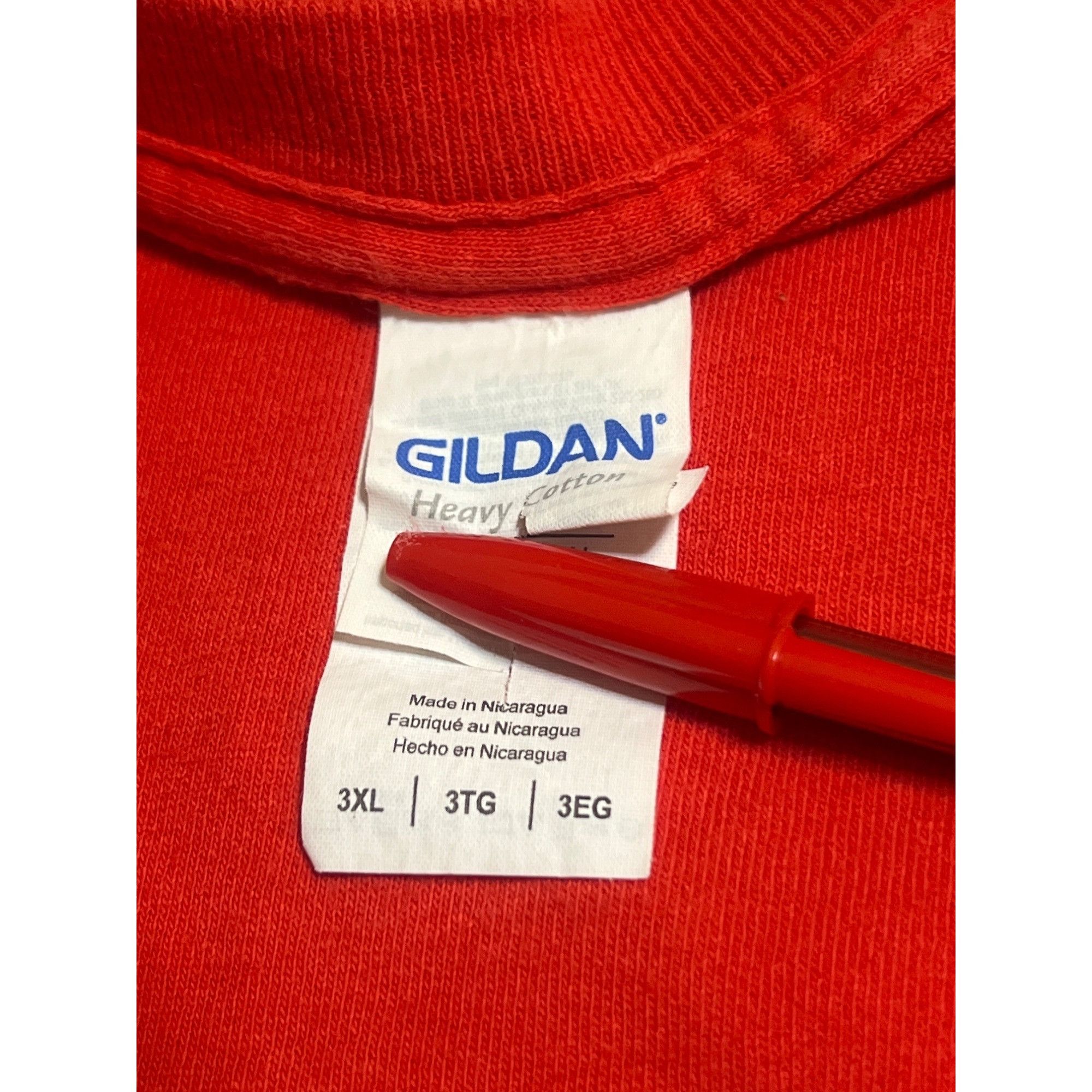 Gildan Girlie Girl Originals Red All You Need Is Love & Baseball Gr Size 3XL / US 20-22 - 6 Thumbnail