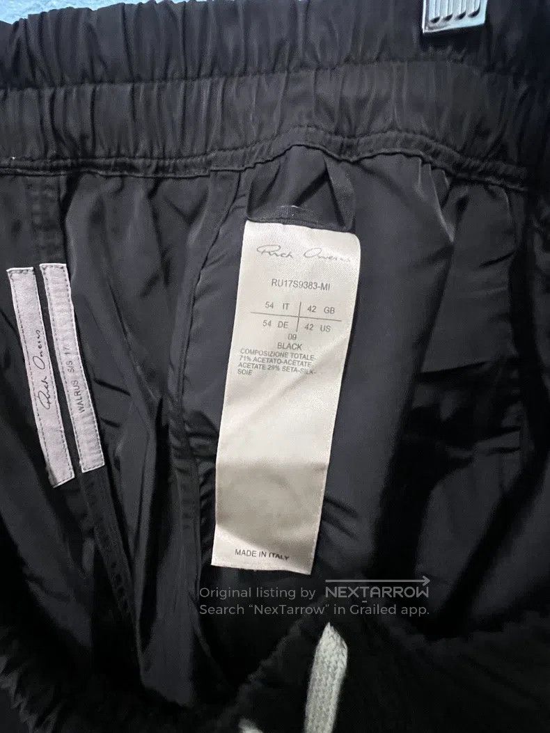 Rick Owens Rick Owens Black Downshift Shorts Size US 42 / EU 58 - 5 Thumbnail