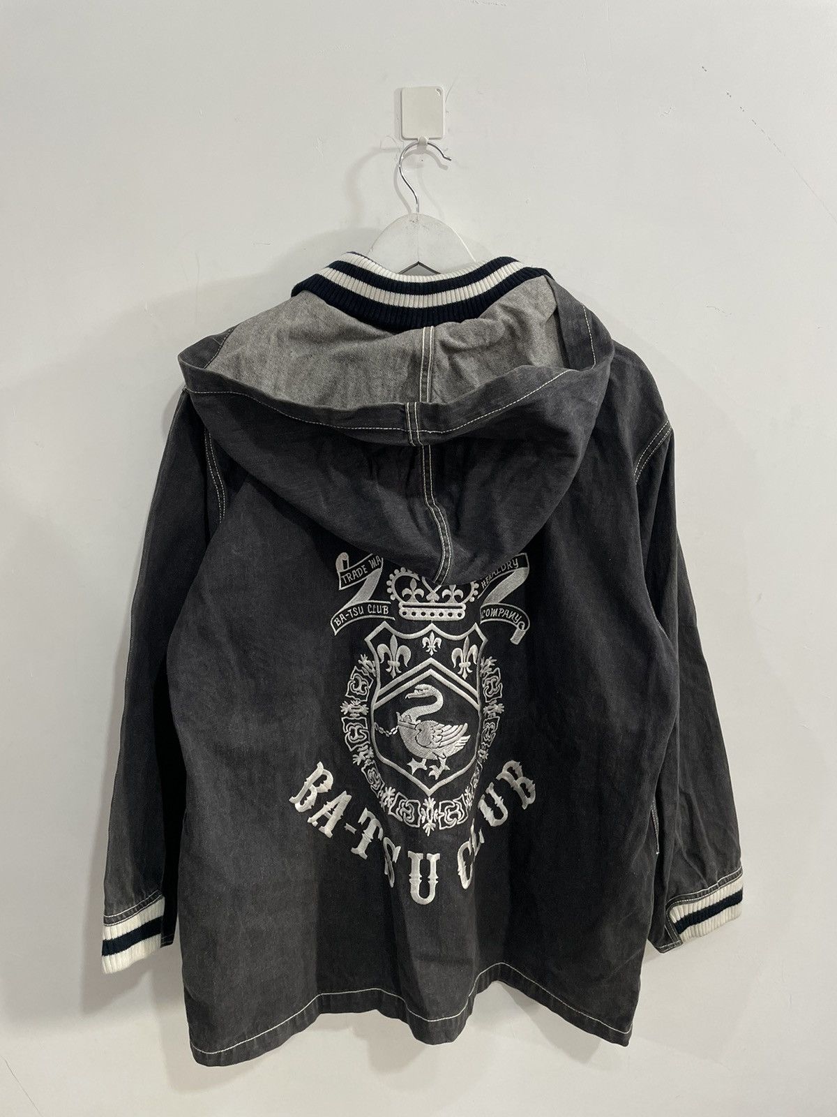 Hysteric Glamour 2000s ba - tsu club poem japan denim jacket y2k style Size US XL / EU 56 / 4 - 7 Thumbnail