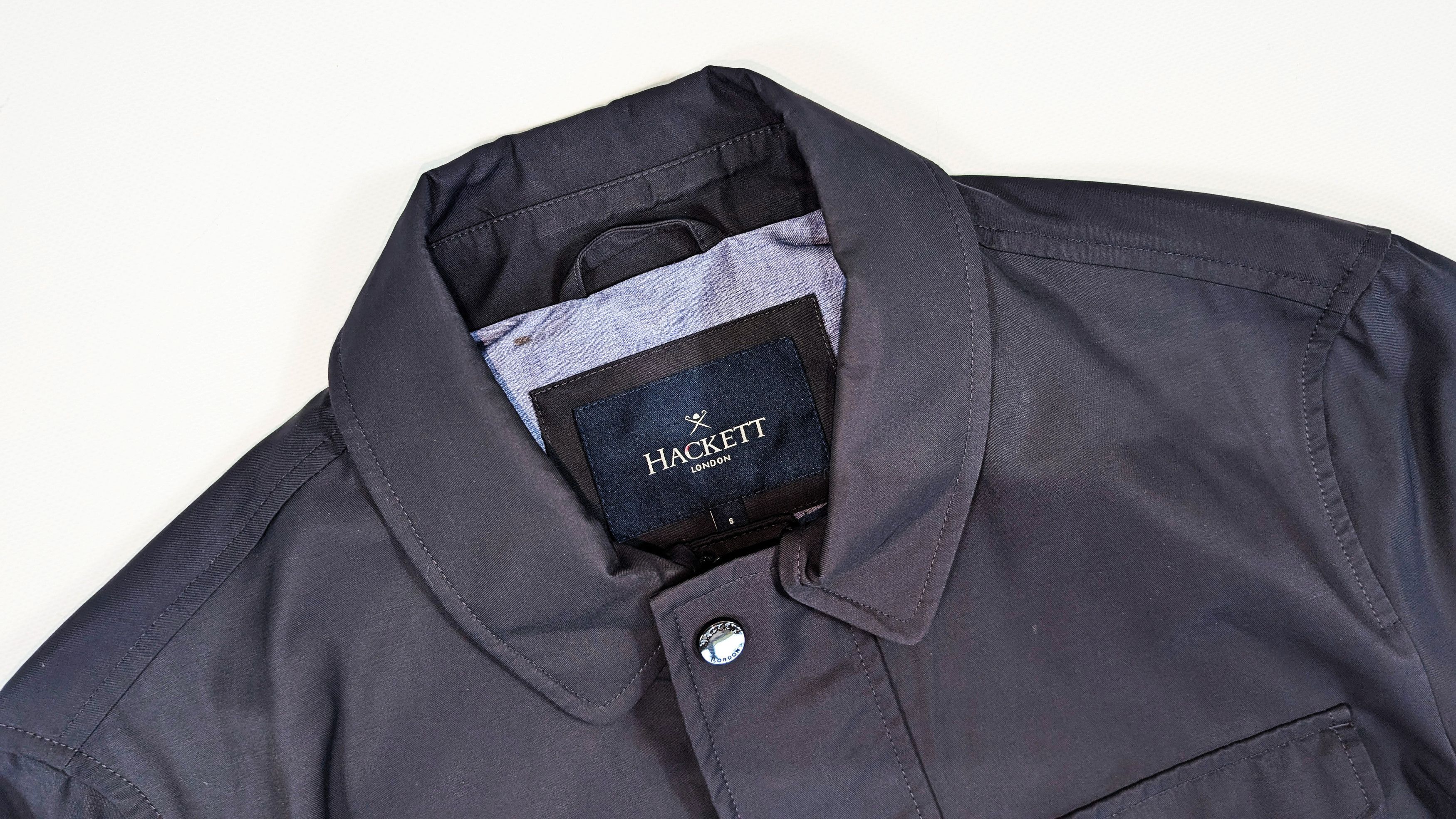 Hackett Hackett London Navy Water Resistant Utility Field Jacket Size US S / EU 44-46 / 1 - 5 Thumbnail