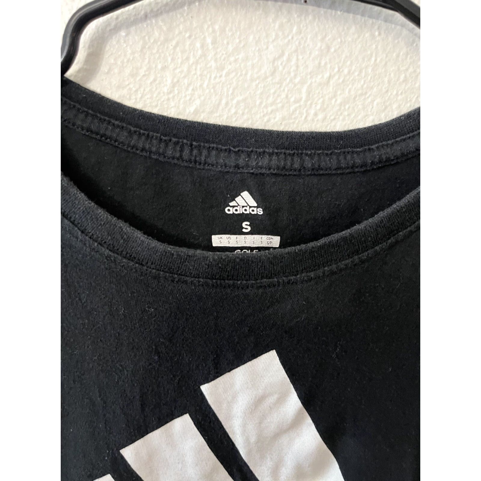 Adidas ADIDAS GOLF Women's Athletic T-Shirt Size S Black Short Sleeve Logo Pullover Size S / US 4 / IT 40 - 3 Thumbnail
