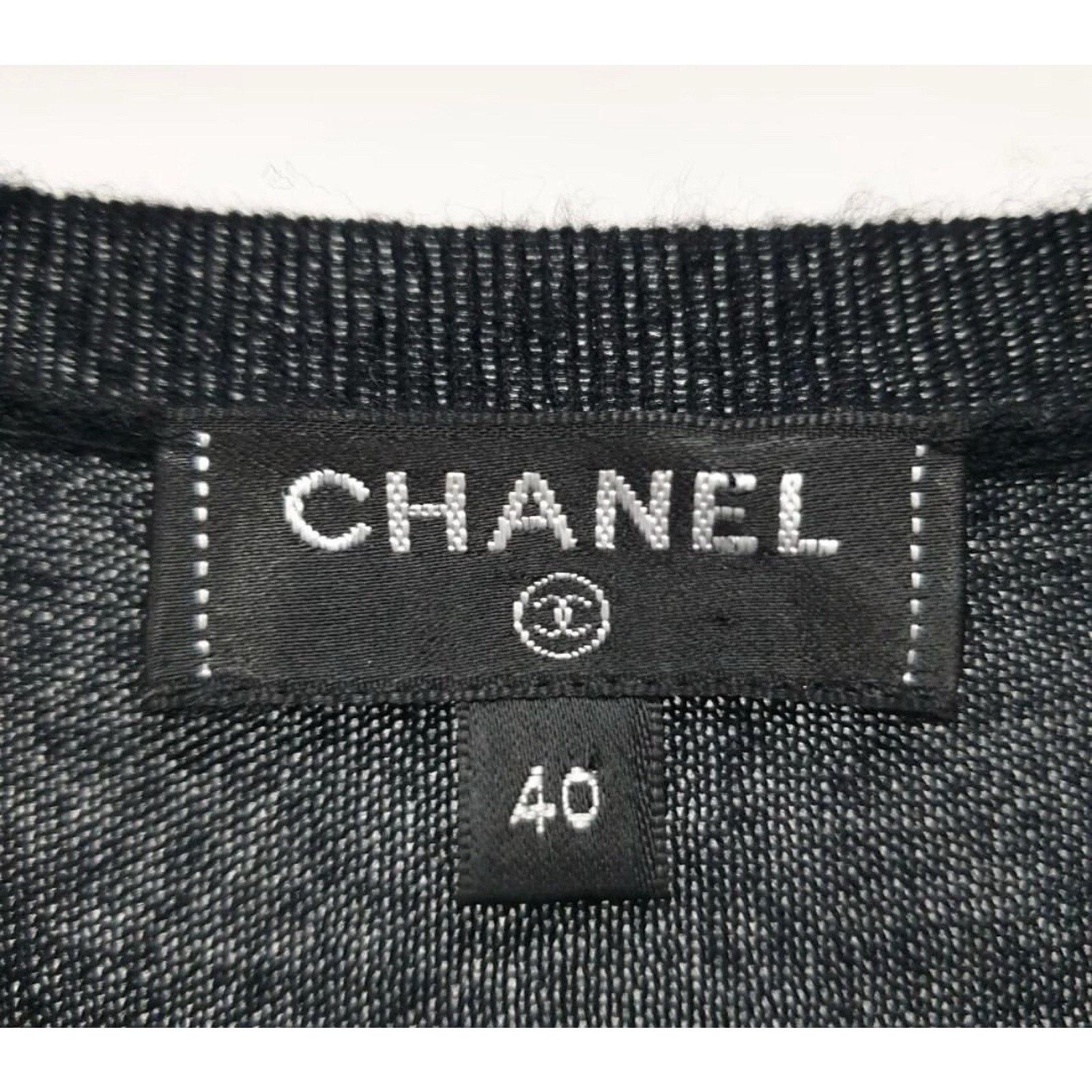 Chanel CHANEL 18A Cashmere Knit Leaf Embroidered Sweater Sz.40 Size M / US 6-8 / IT 42-44 - 3 Thumbnail