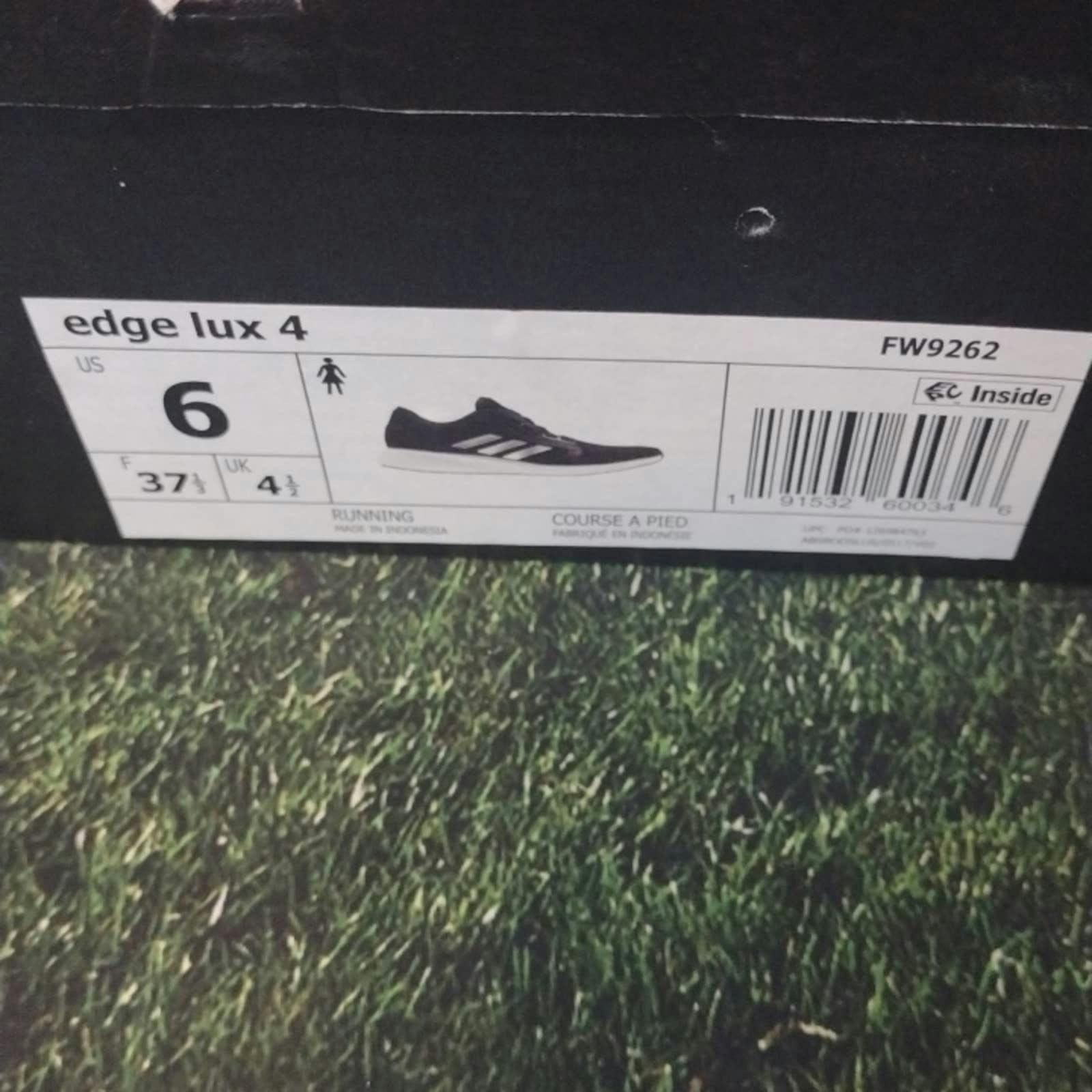 Adidas Adidas edge luxe 4 black white shoes size 6 Size US 6 / IT 36 - 4 Thumbnail