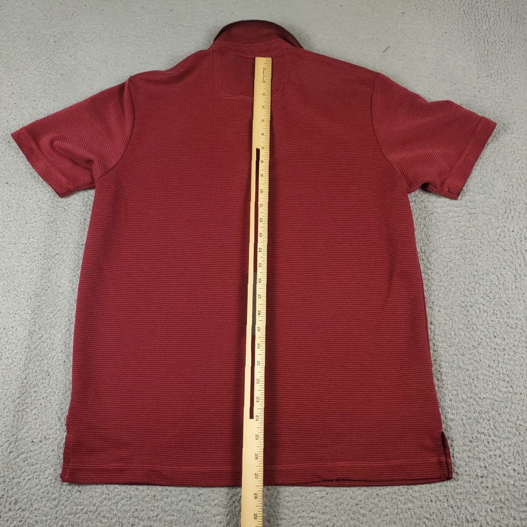 Tommy Bahama Tommy Bahama Shirt Mens Medium Red Striped Short Sleeve Polo Casual Size US M / EU 48-50 / 2 - 3 Thumbnail