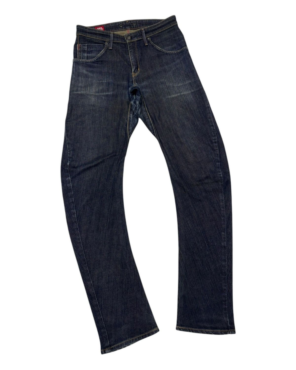 Kapital 🔥EDWIN Blue Trip Curve Jeans Distressed Denim PPFM Style Size US 30 / EU 46 - 3 Thumbnail