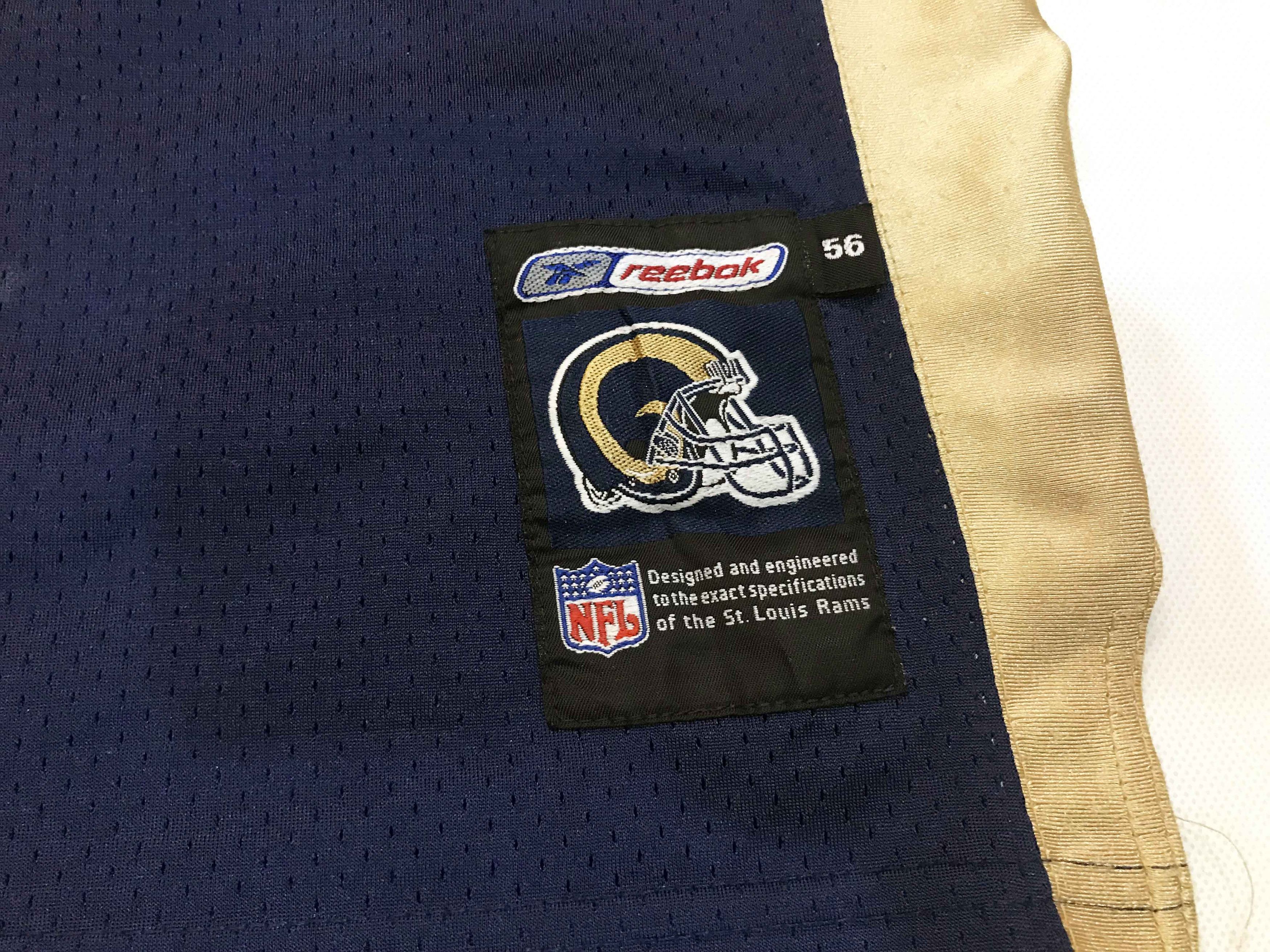 NFL × Reebok × Vintage Reebok Authentic NFL St. Louis Rams FAULK #28 Jersey Size US XL / EU 56 / 4 - 5 Thumbnail