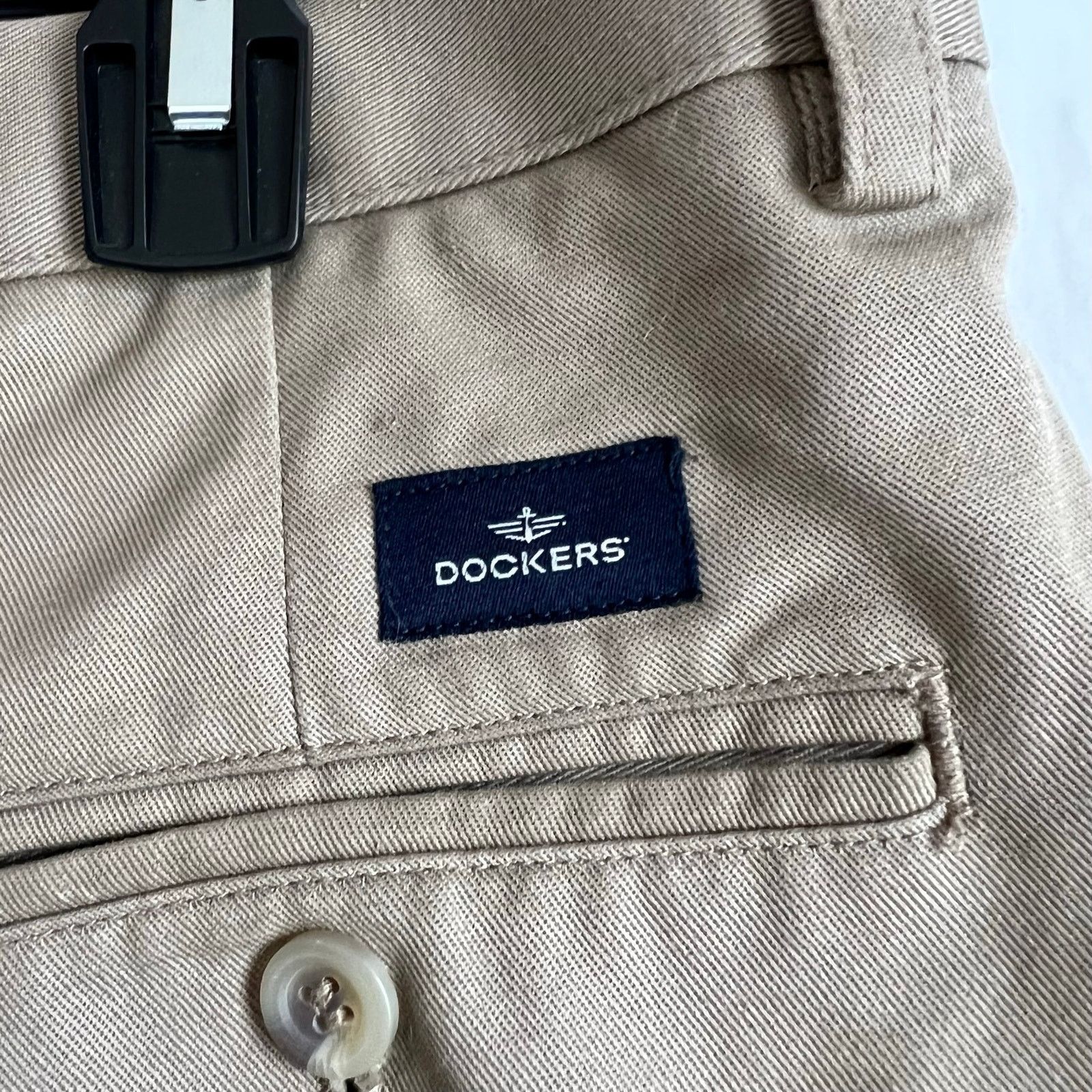 Dockers Dockers Pleated Classic Fit W38X L34 Stretch Waistband TagIt Size US 38 / EU 54 - 3 Thumbnail