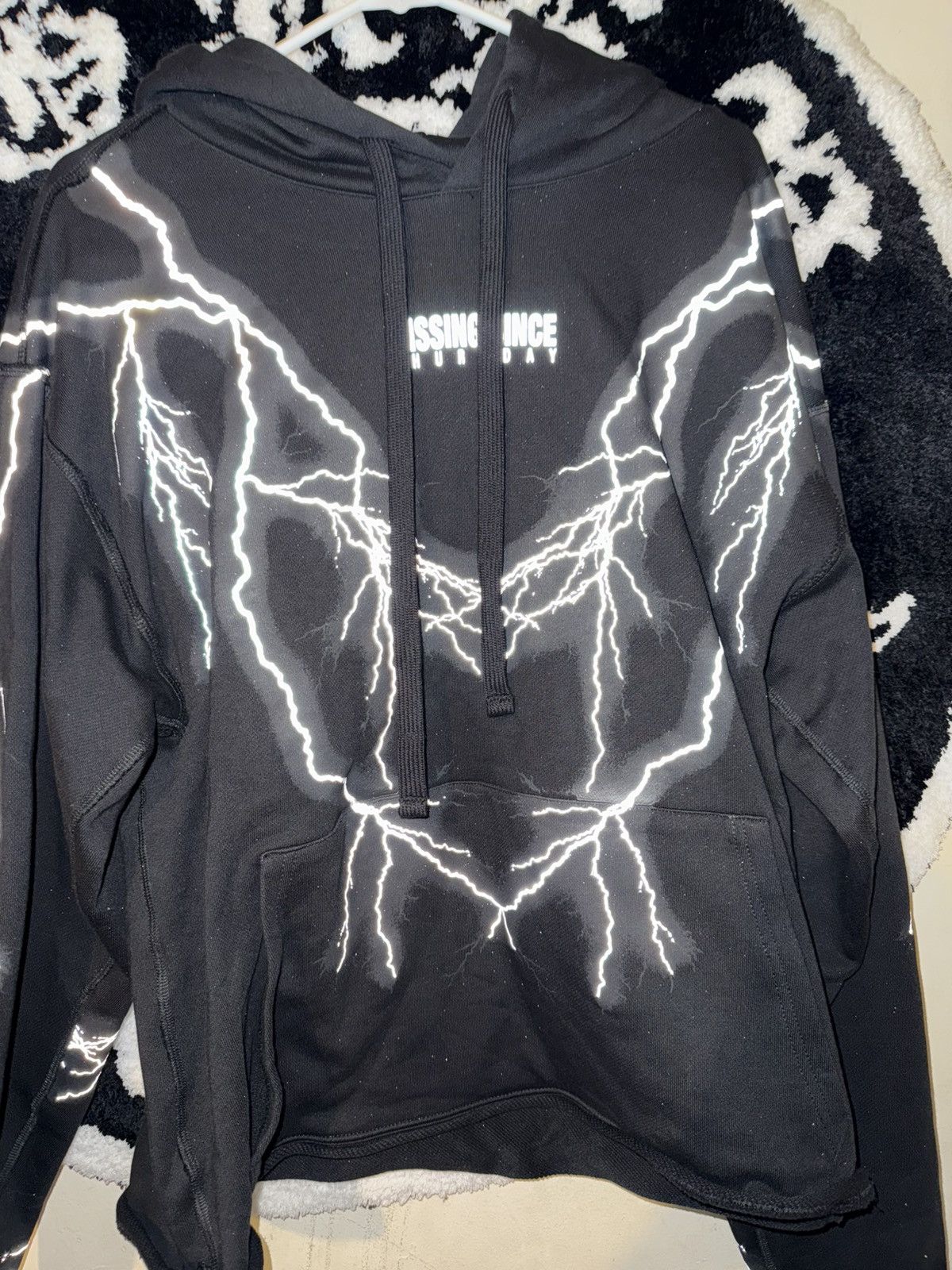 Missing Since Thursday MST black and white Lightning hoodie Size US M / EU 48-50 / 2 - 5 Thumbnail