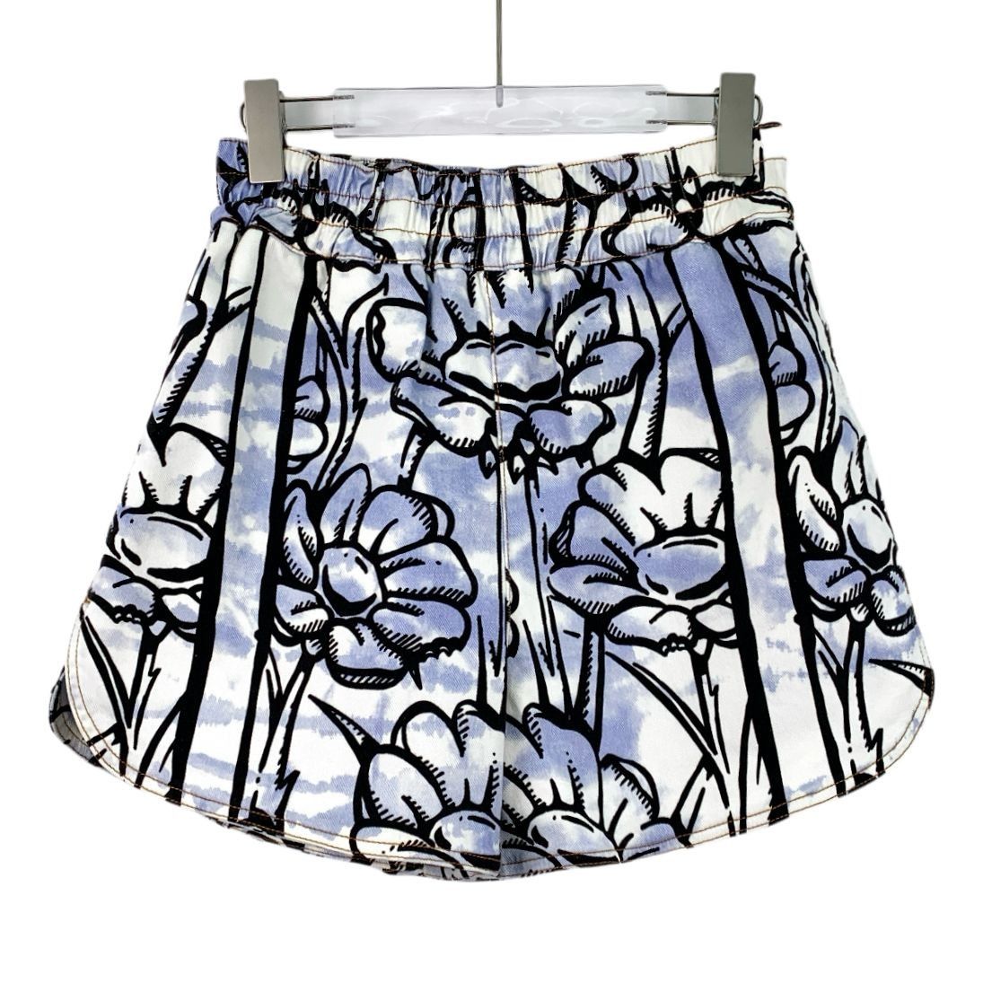 Fendi Fendi Multicolor California Sky Floral Cotton Shorts (Size M Size 40" / US 18 - 1 Thumbnail