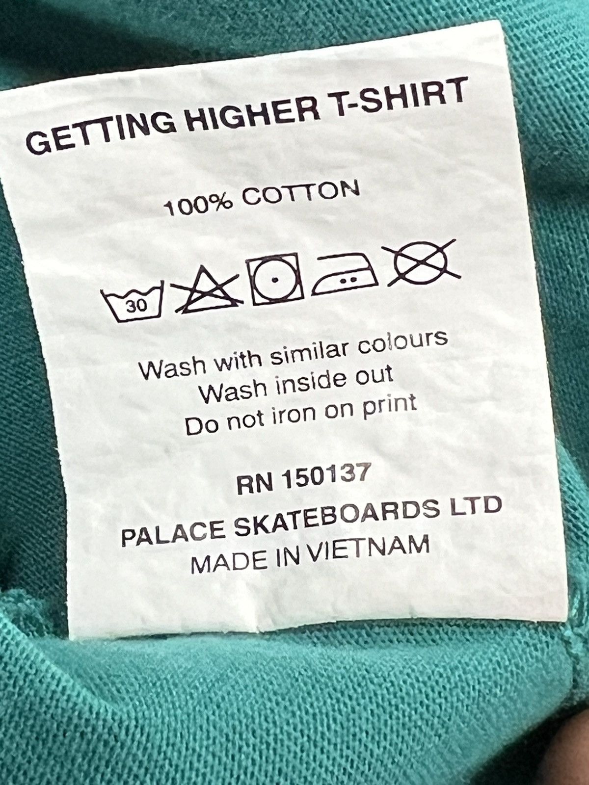 Palace 2017 Palace Getting Higher Tee Size US L / EU 52-54 / 3 - 7 Thumbnail