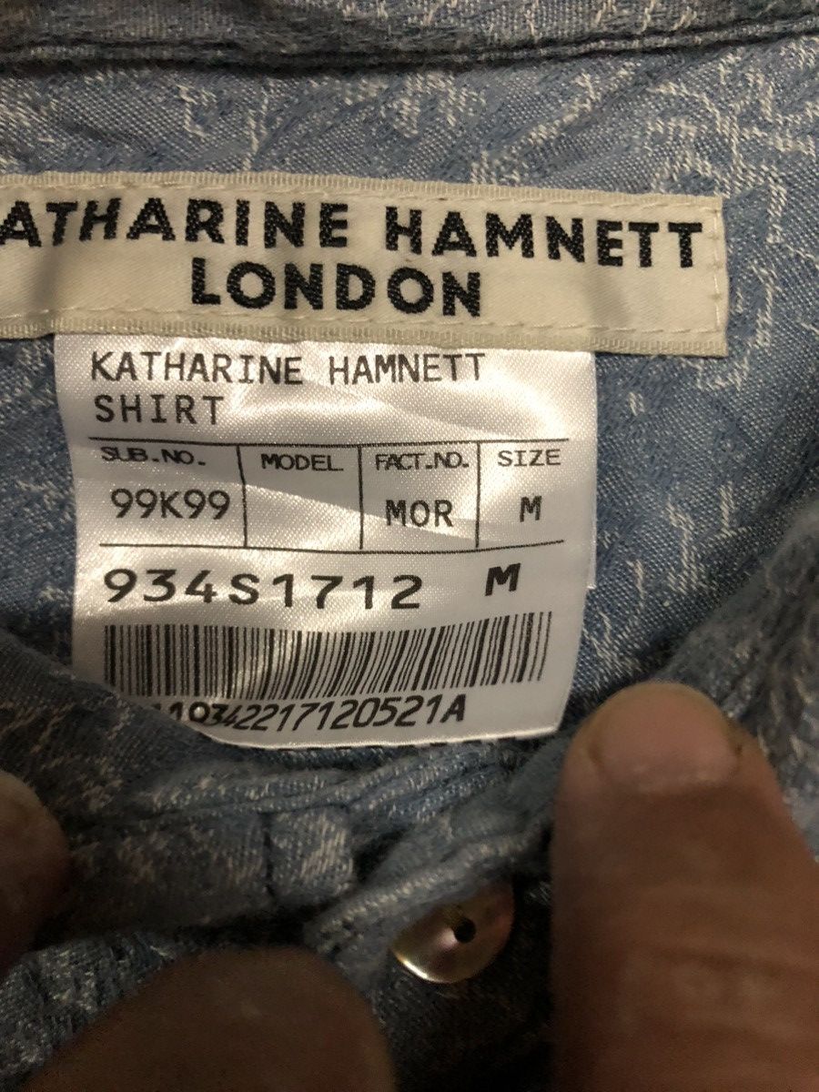 Katharine Hamnett London Katharine Hamnett London Floral Motif Button Ups Shirt Size US S / EU 44-46 / 1 - 3 Thumbnail