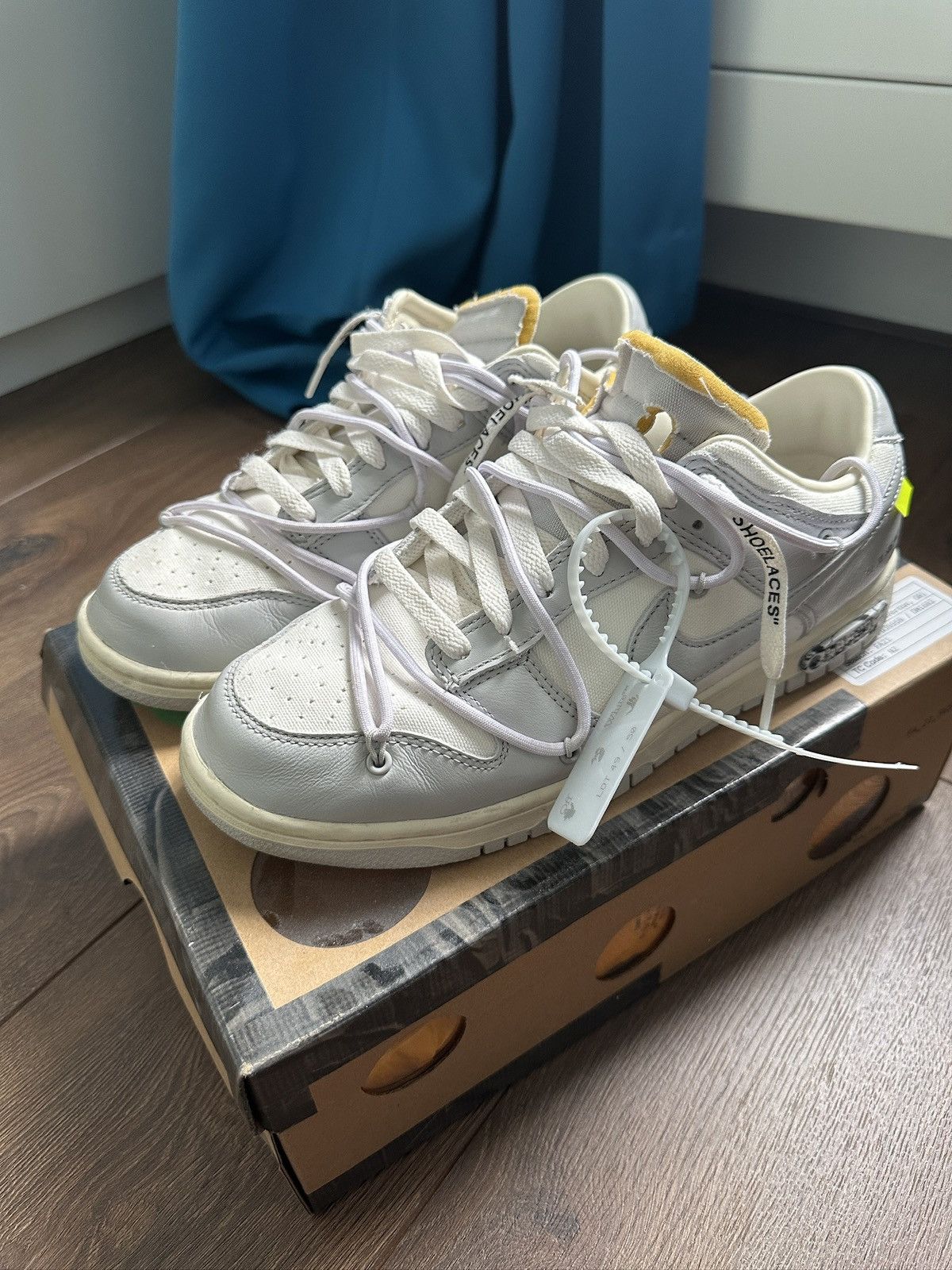 Nike × Off-White Nike Dunk Low Off-White Lot 49 | Grailed