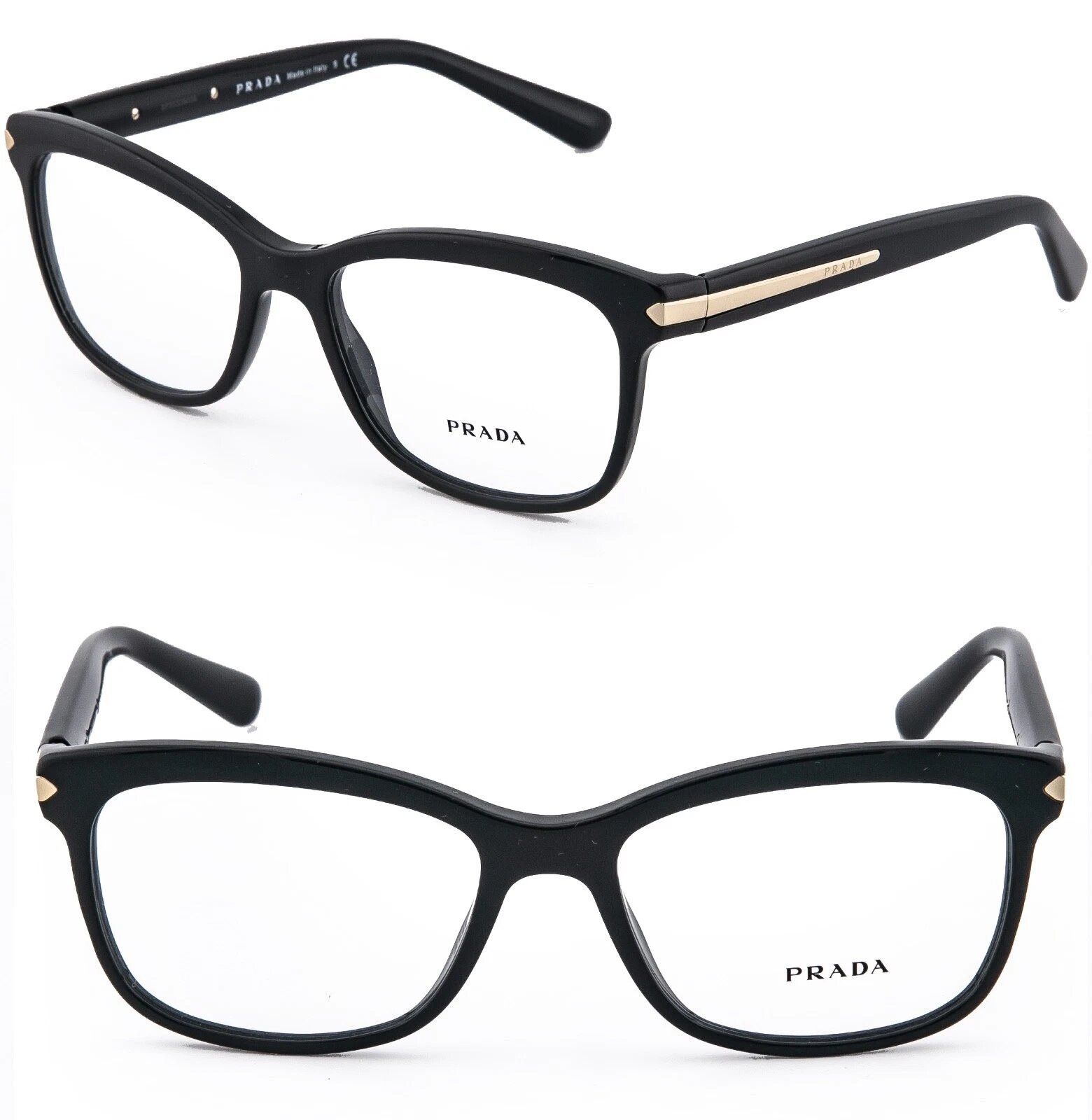 PRADA 10R JOURNAL PR10RV Eyeglass Optical Frame Classic