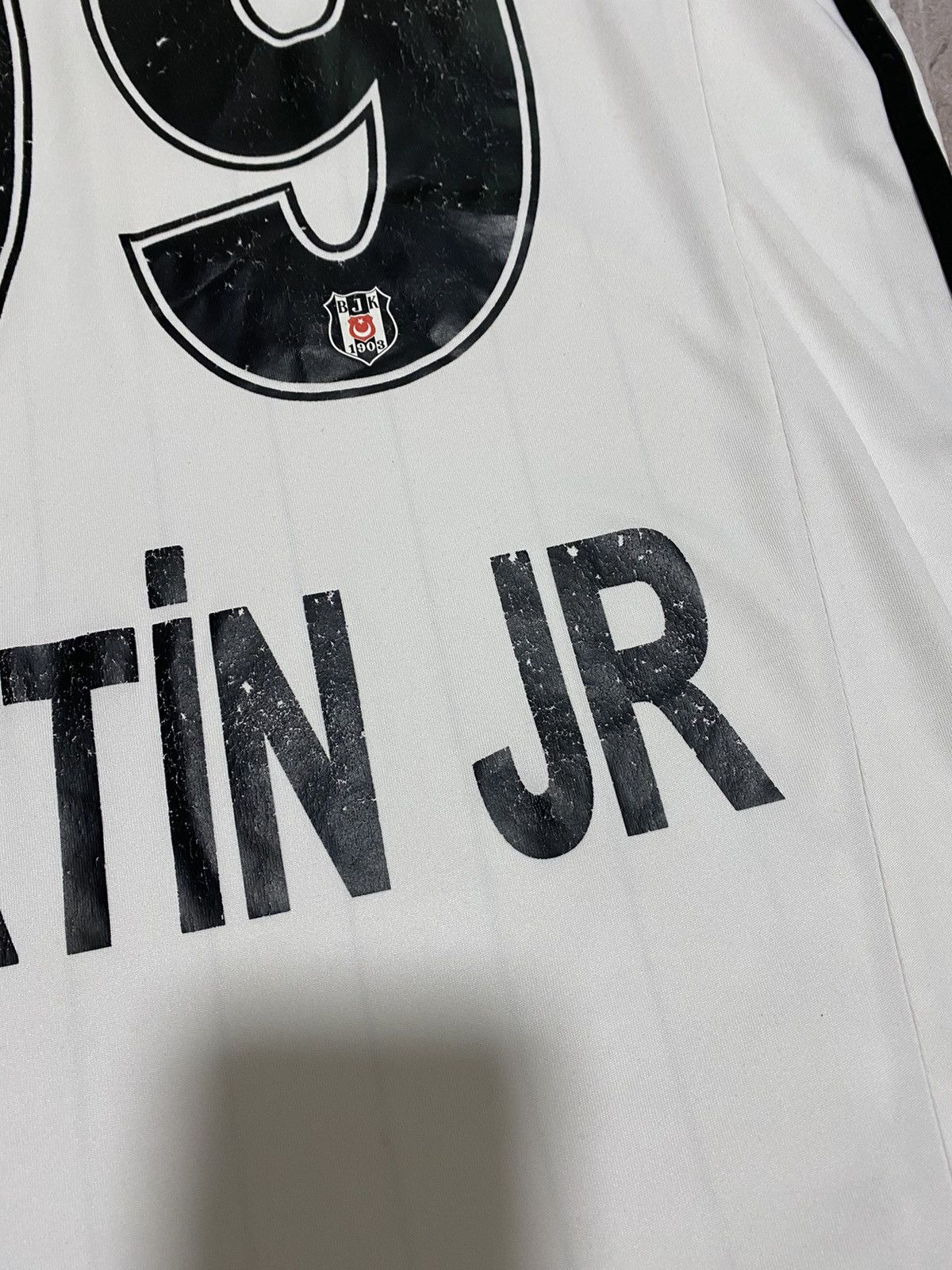 Adidas × Vintage Vintage 2016 Adidas FC Besiktas #99 Martin JR Soccer Jersey Size US L / EU 52-54 / 3 - 17 Thumbnail
