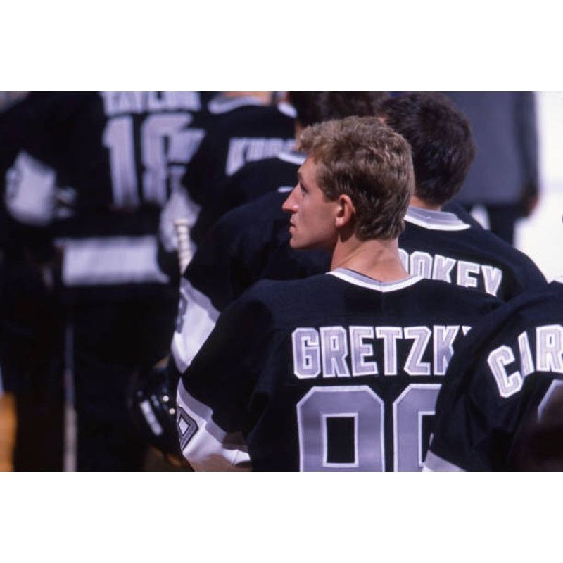 Ccm × NHL Wayne GRETZKY 99 LA Kings 90s CCM jersey L black hockey vtg Size US L / EU 52-54 / 3 - 6 Thumbnail