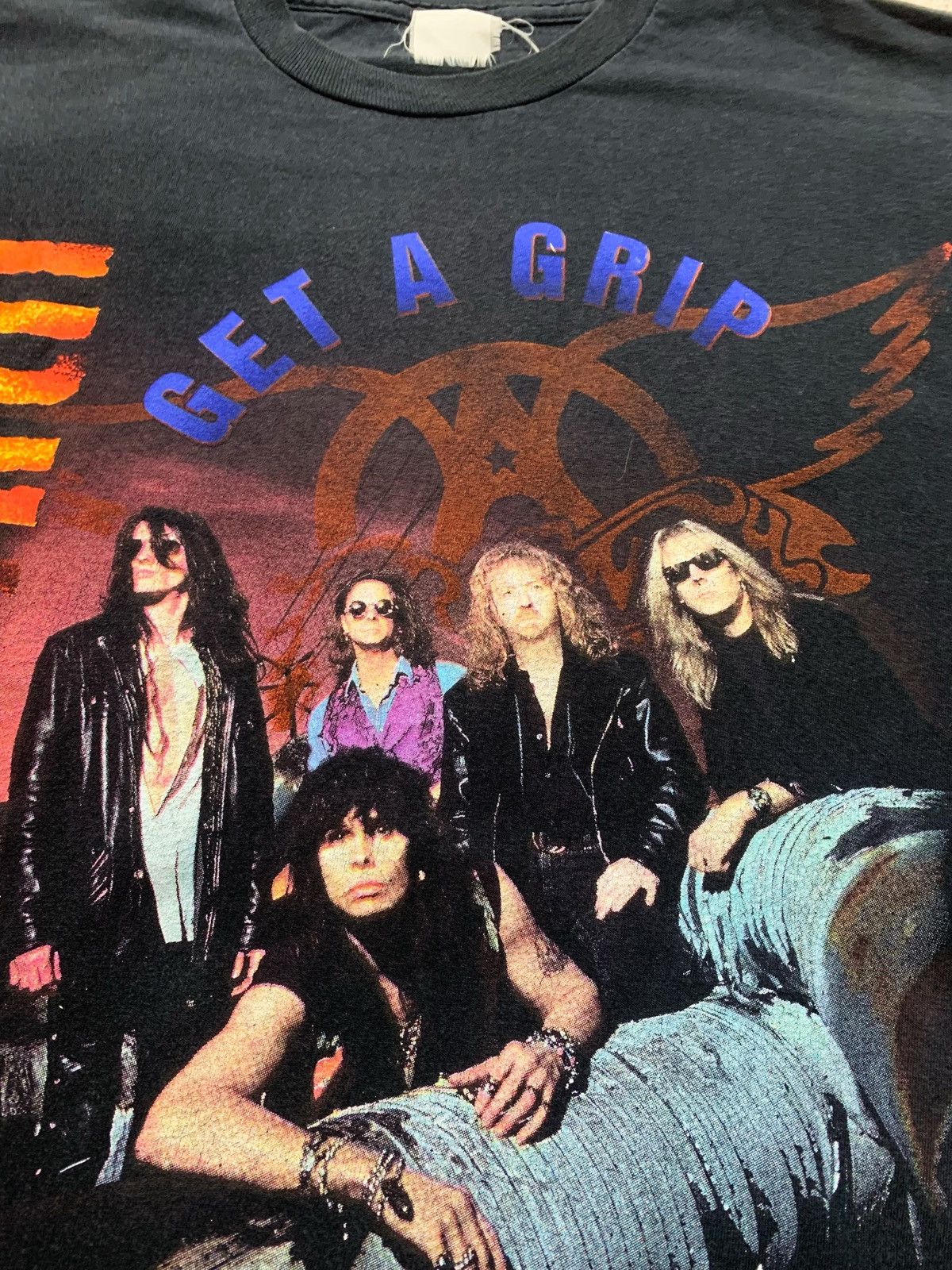 Band Tees Vintage Rock Tees Aerosmith Get A Grip 1994 Band 90s Rare Size US L / EU 52-54 / 3 - 5 Thumbnail