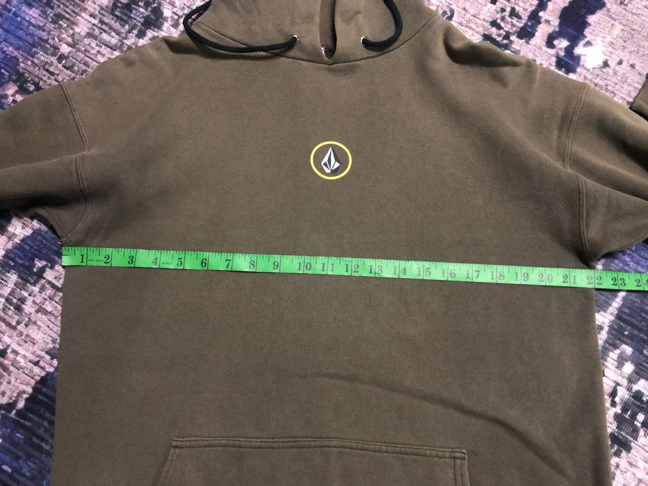 Volcom Vintage 90s Volcom Hoodie Fullover Center Logo Back Hit Size US M / EU 48-50 / 2 - 17 Thumbnail