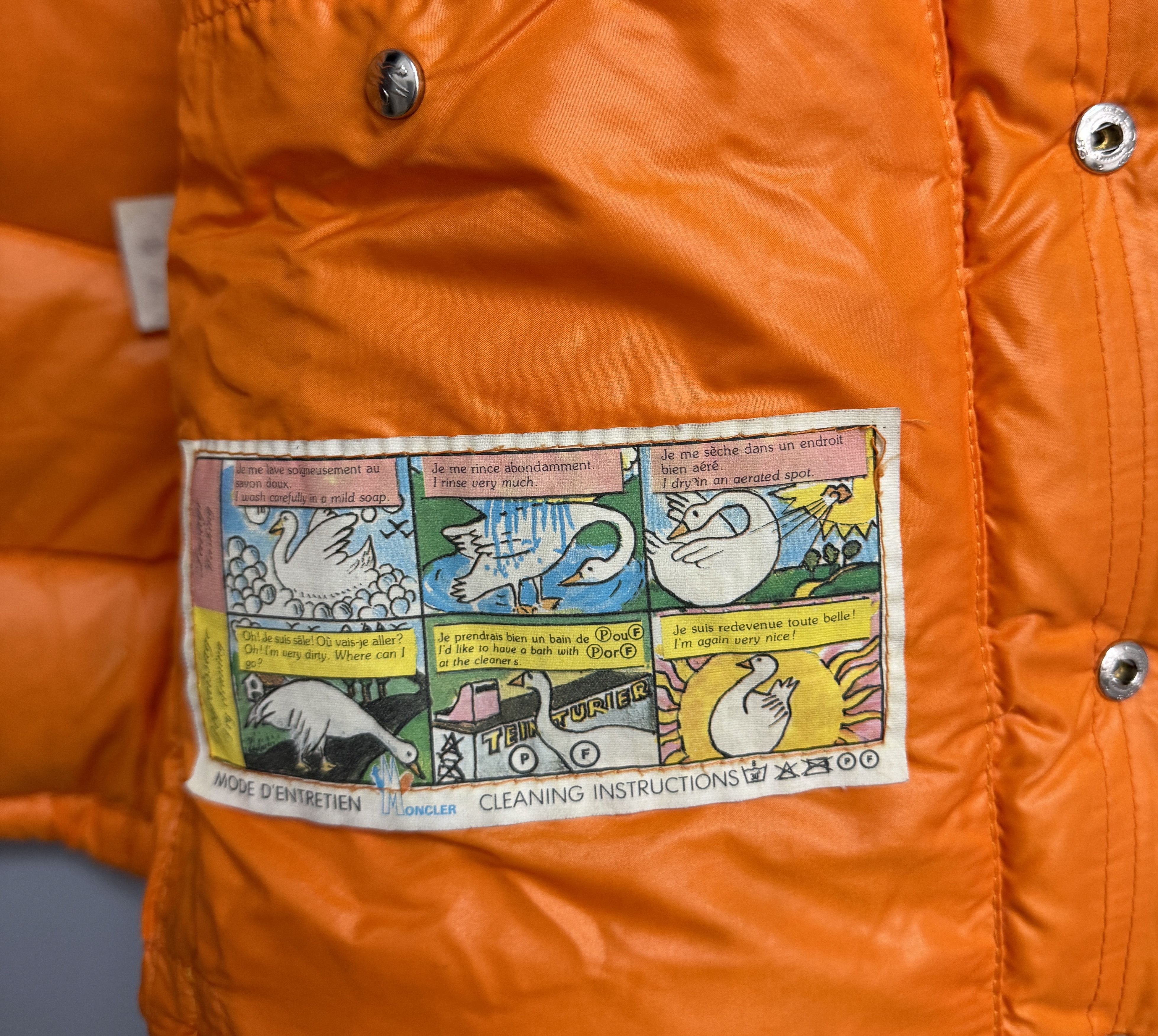 Moncler Moncler Grenoble Down Gilet Puffer Vest Orange Size 4 Size US L / EU 52-54 / 3 - 7 Thumbnail