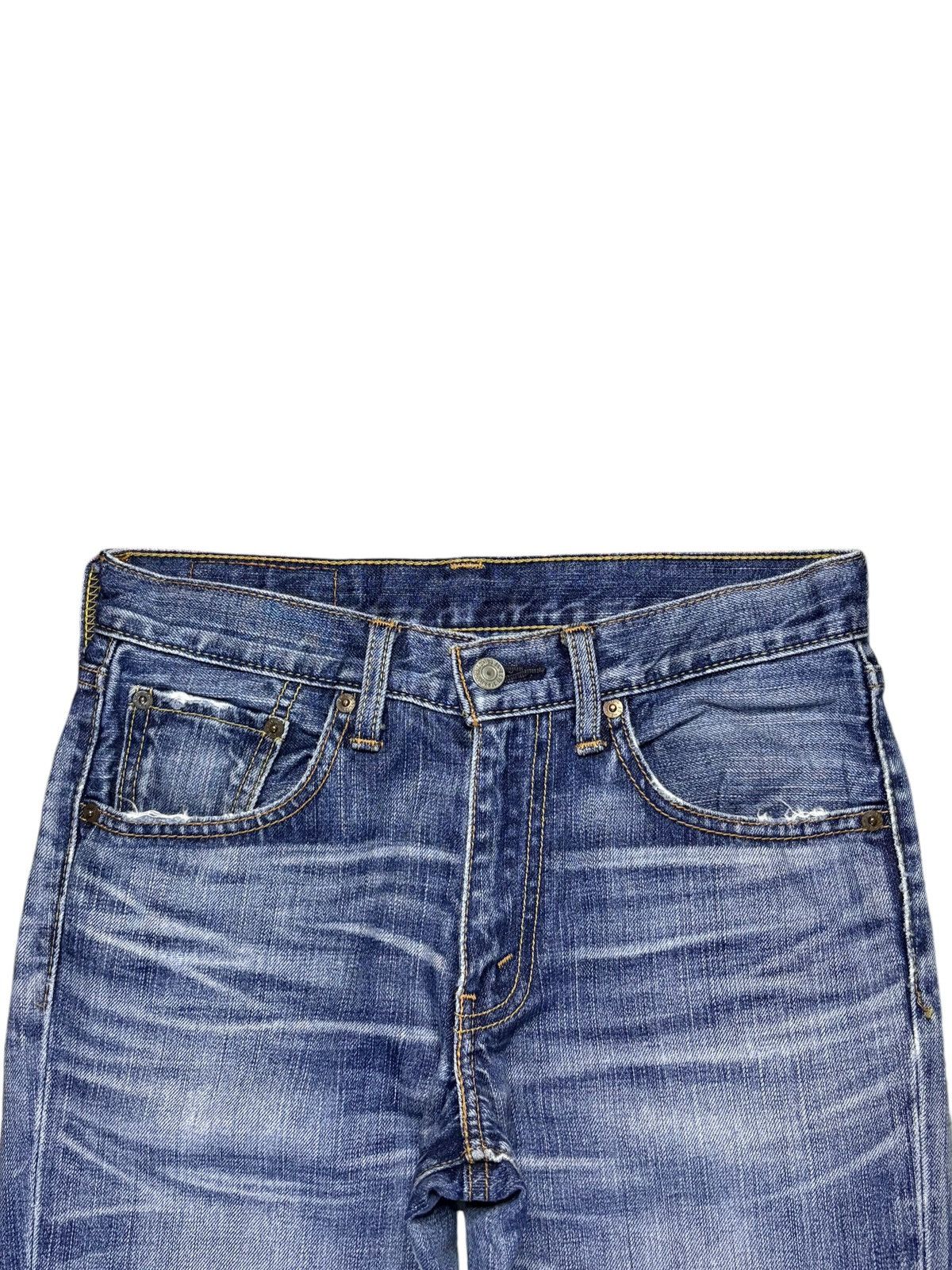 Levi's Vintage 90s Levis 707 Faded Wash Distressed Flare Jeans Size US 29 - 4 Thumbnail