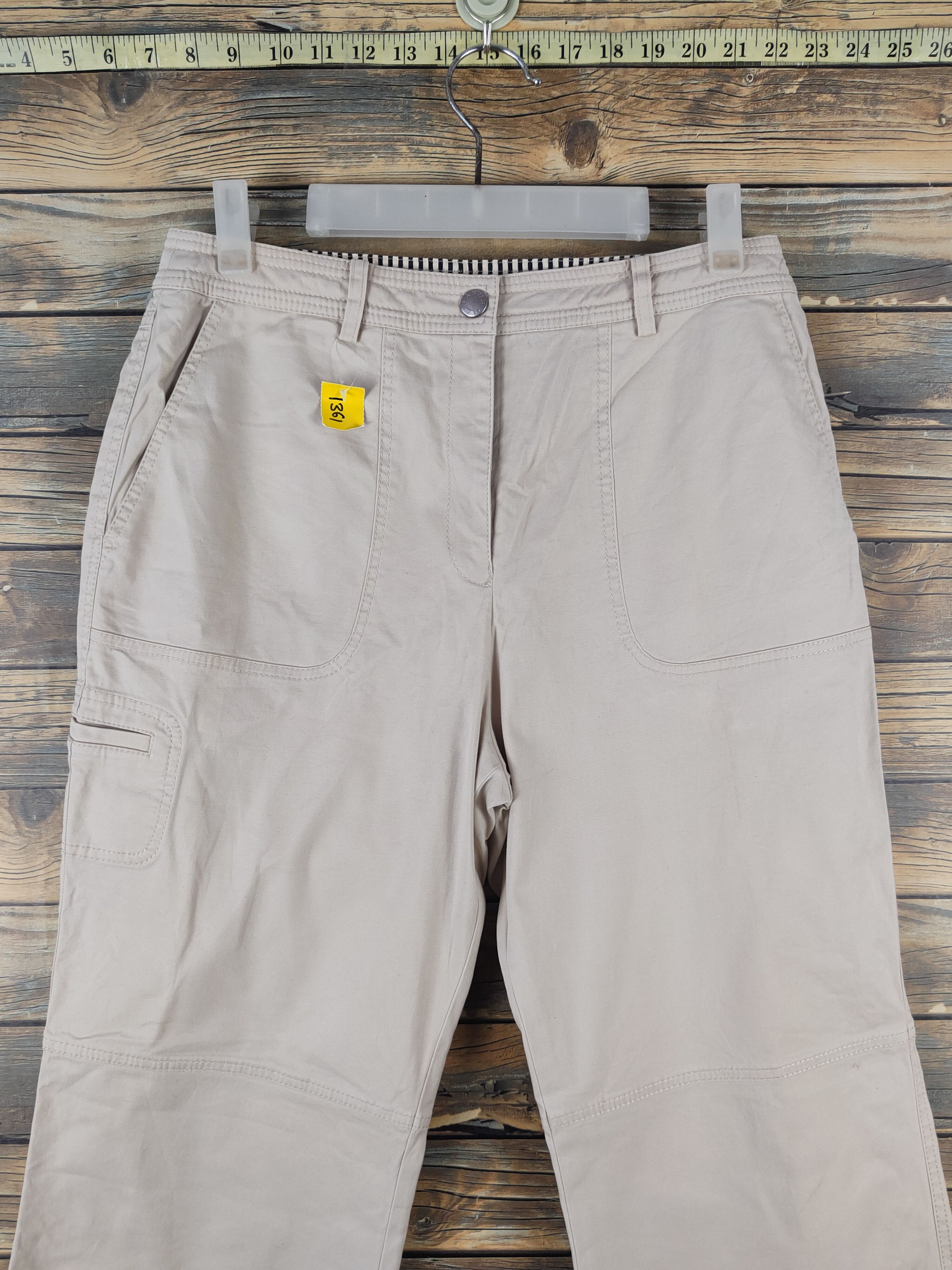 Japanese Brand DL Lanvin Ivory Multipocket Casual Pants #1361 Size US 29 - 2 Thumbnail