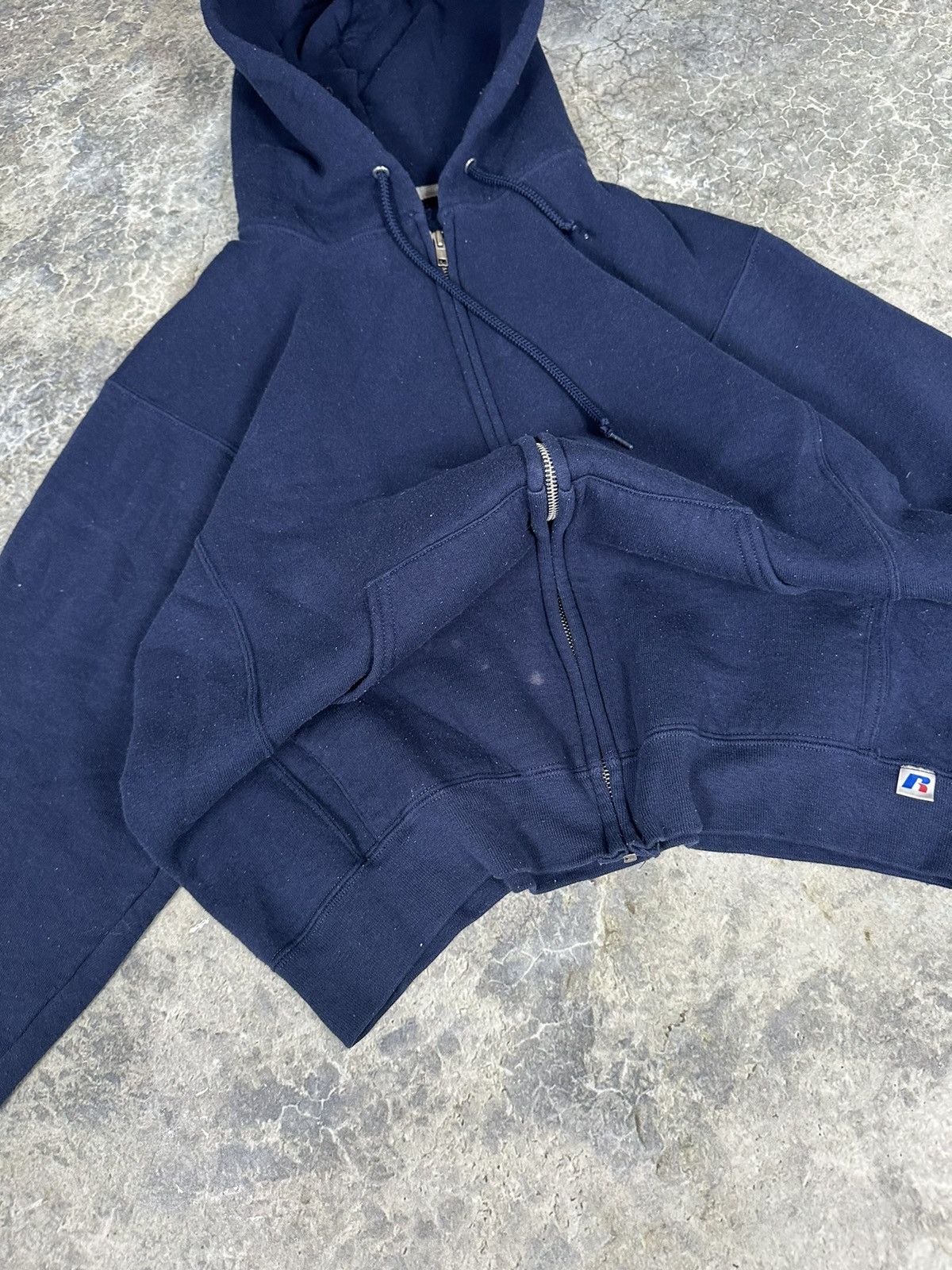 Russell Athletic × Vintage Vintage Classic Russell Athletics Blank Zipup Size US M / EU 48-50 / 2 - 3 Thumbnail