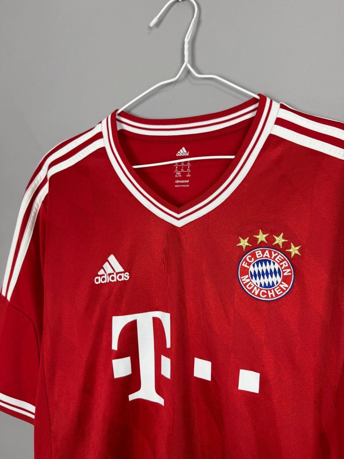 Adidas BAYERN MÜNCHEN HOME FOOTBALL SHIRT SOCCER JERSEY ADIDAS Size US XL / EU 56 / 4 - 2 Thumbnail