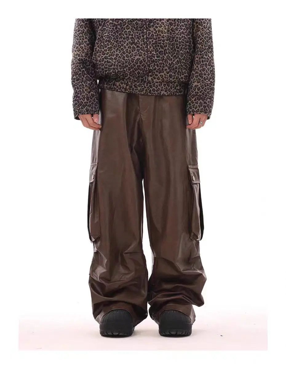 Designer × Japanese Brand Vintage Streetwear Hip Hop Loose Casual Pants Size US 33 - 1 Thumbnail