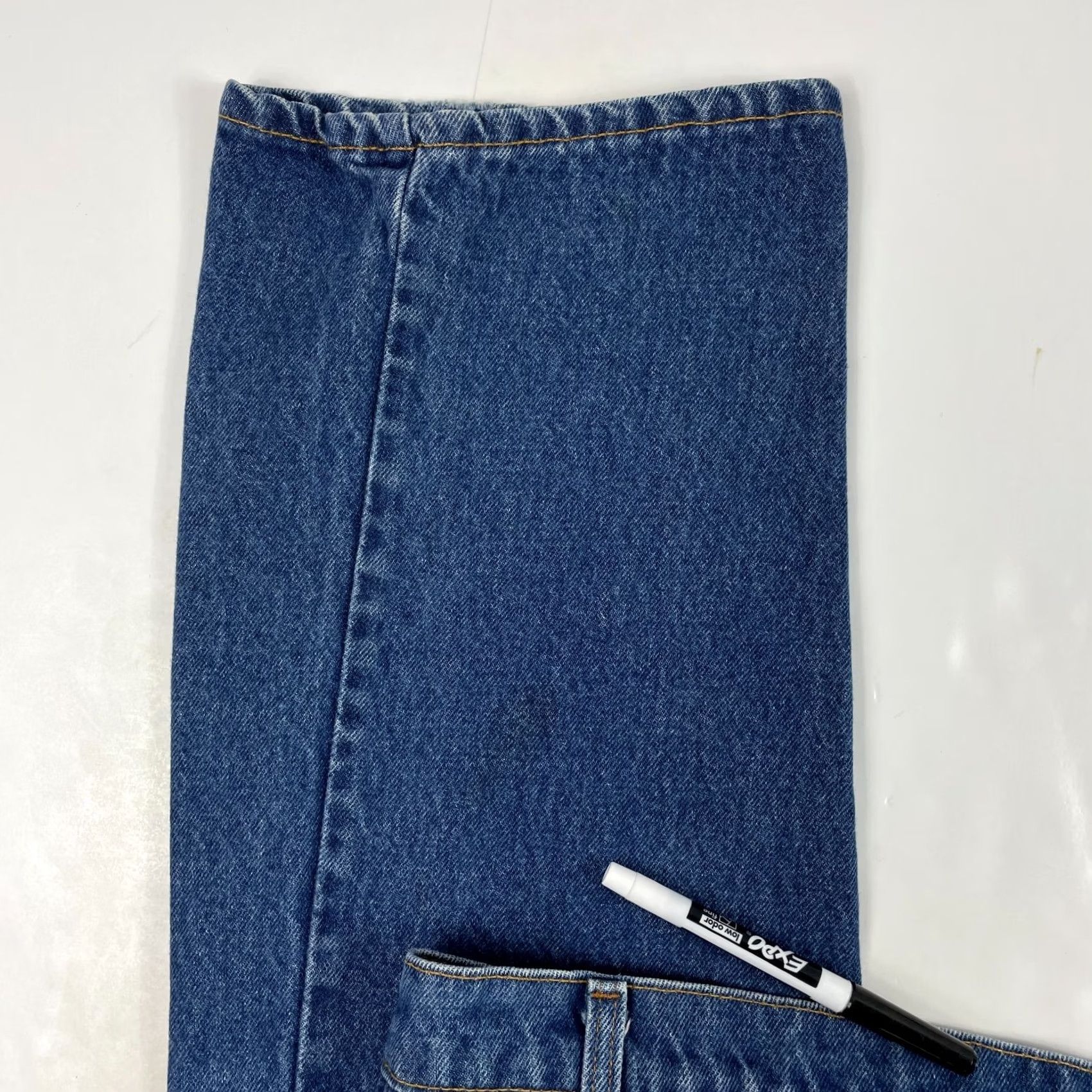 Levi's Levi's 90s Vintage Jeans Men Blue 40 Inch Straight Leg Denim Pocket Jeans Size US 40 / EU 56 - 7 Thumbnail