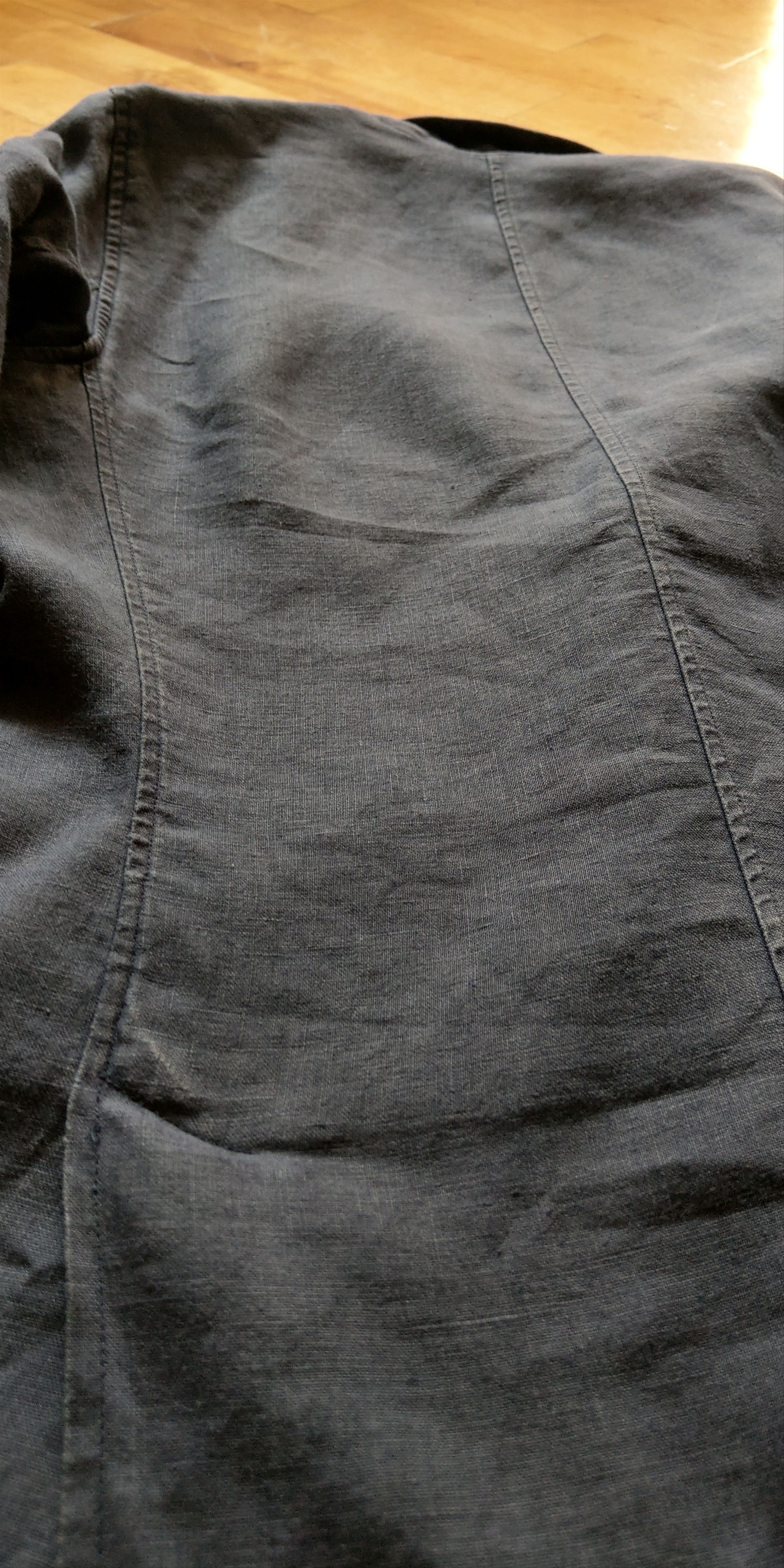 Our Legacy Vintage 100% Linen Kimono Jacket goth alt Darkfashion Rare Size XS / US 0-2 / IT 36-38 - 20 Thumbnail