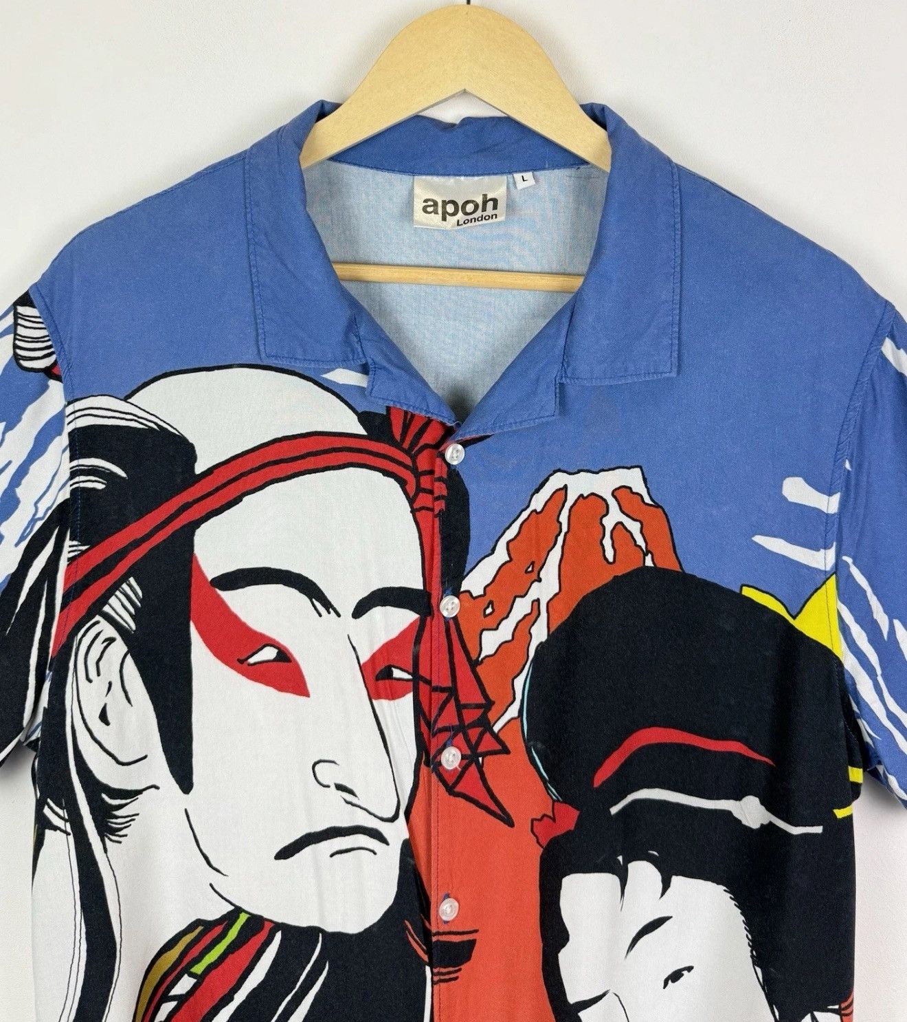 Other Apoh London Japanese Tradition Hawaiian Shirt Chinese Asian Size US L / EU 52-54 / 3 - 2 Thumbnail