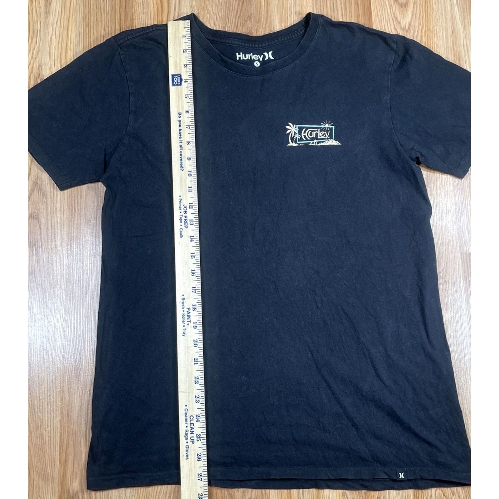 Hurley Hurley CrewNeck Graphics Shirt Mens Small Black Short Sleeve 100% Cotton Graphic Tee, Vintage Condition Size US S / EU 44-46 / 1 - 4 Thumbnail