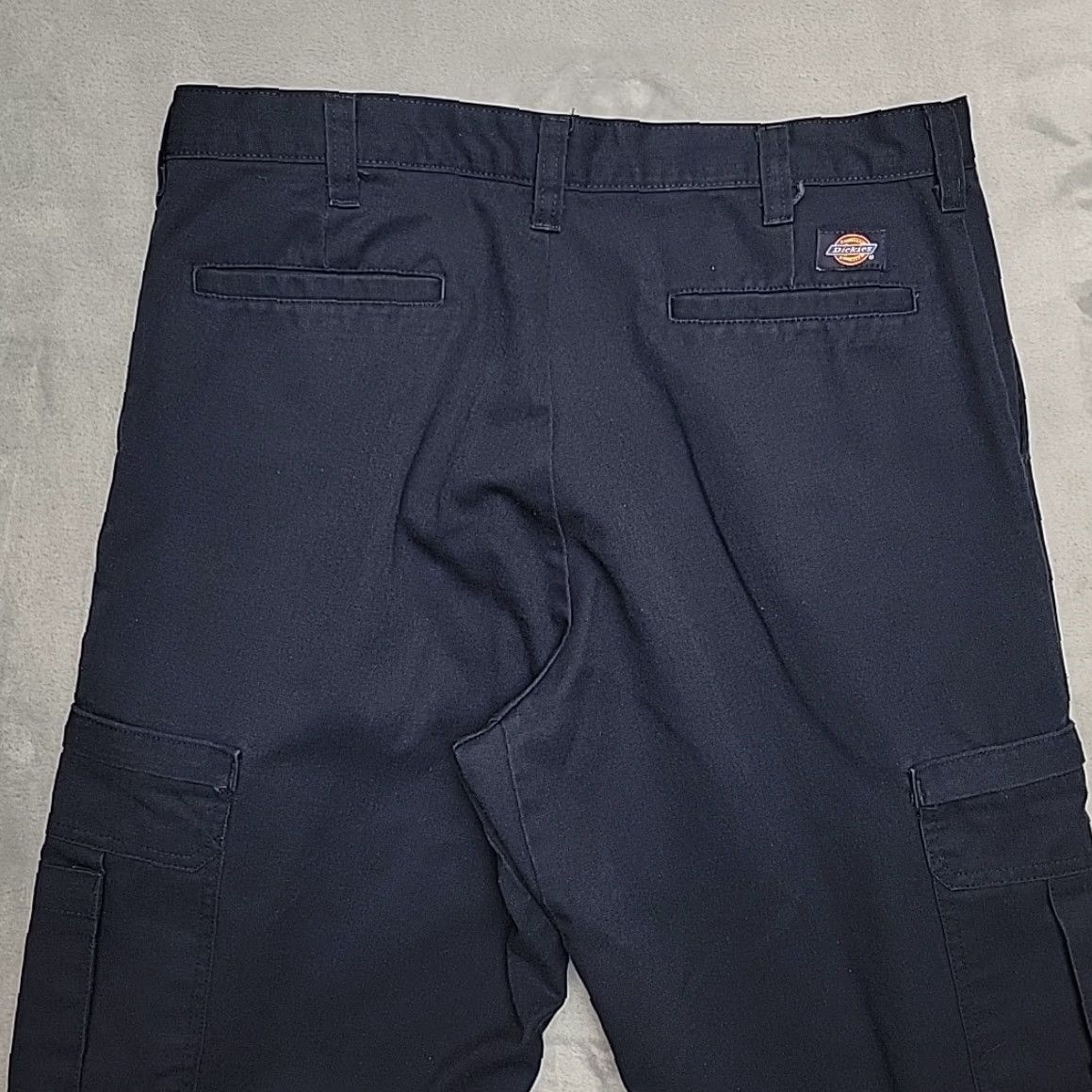 Dickies Dickies Pants Mens 36x34 Blue Cargo Pocket Utility Workwear Retro Comfort Size US 36 / EU 52 - 6 Thumbnail
