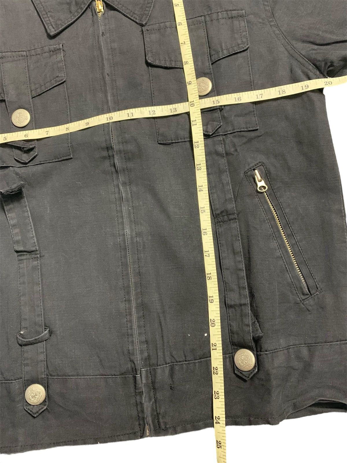 20471120 8713NICEO DISTRESSED JACKET IFSIX LGB KMRII HYSTERIC STYLE Size US M / EU 48-50 / 2 - 9 Thumbnail