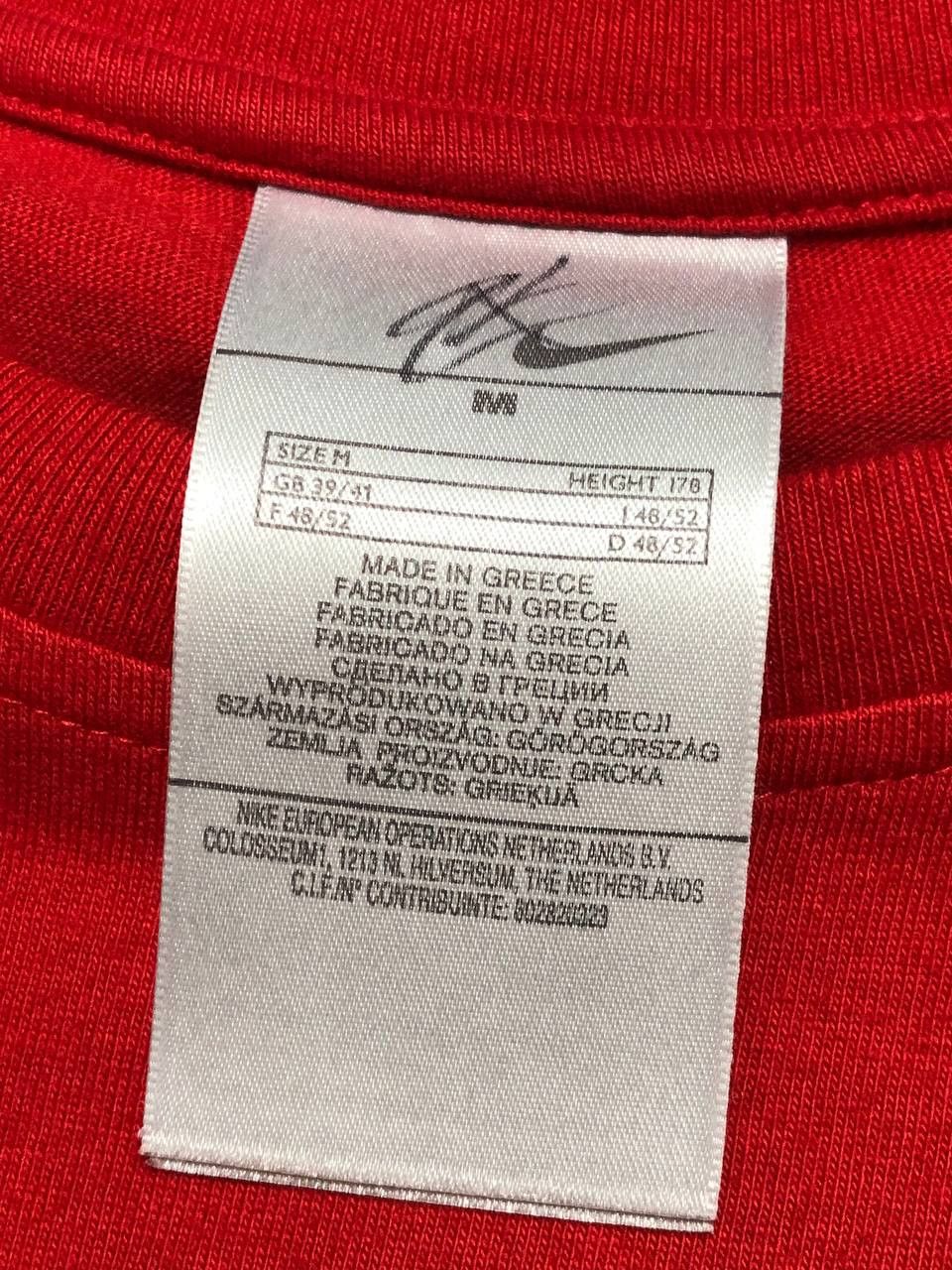 Nike Vintage big print ENGLAND T-Shirt red Nike size M Y2K Size US M / EU 48-50 / 2 - 2 Thumbnail