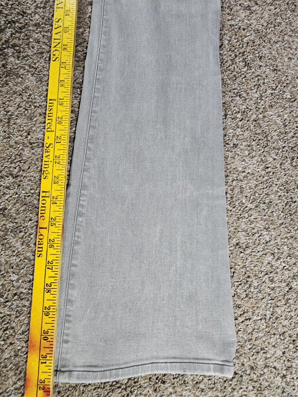 Express Express Hi Rise Boot 10R Gray Jeans Size 32" / US 10 / IT 46 - 6 Thumbnail
