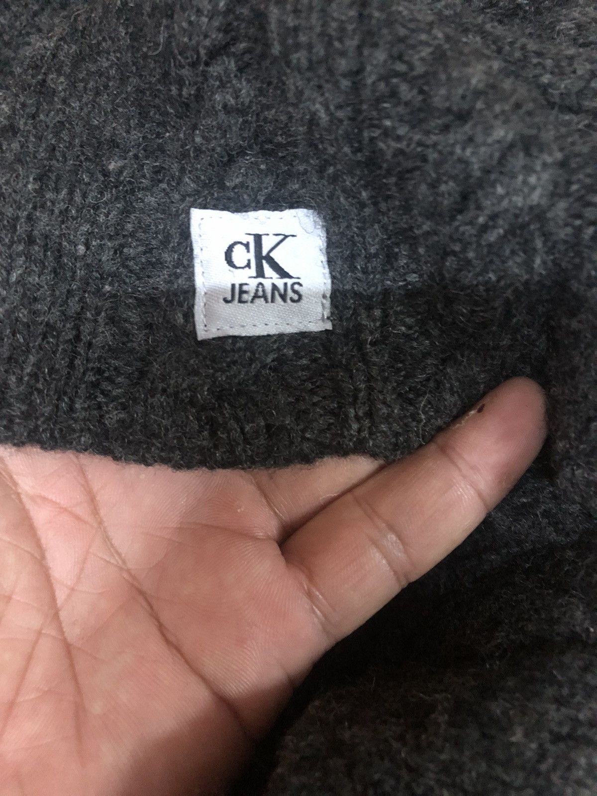 Calvin Klein Calvin Klein Turtle Neck Wool Cable Knit Size US S / EU 44-46 / 1 - 4 Thumbnail