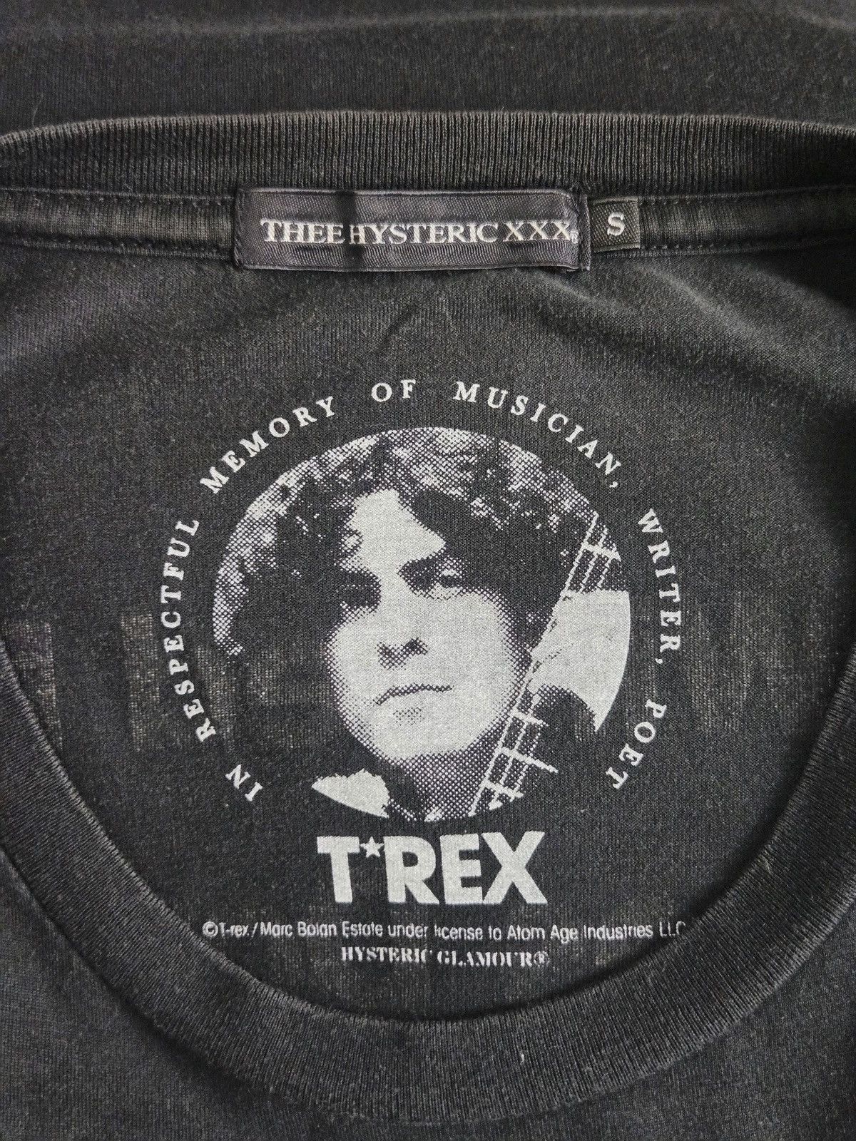Hysteric Glamour Hysteric Glamour Marc Bolan Trex shirt Size US S / EU 44-46 / 1 - 5 Thumbnail