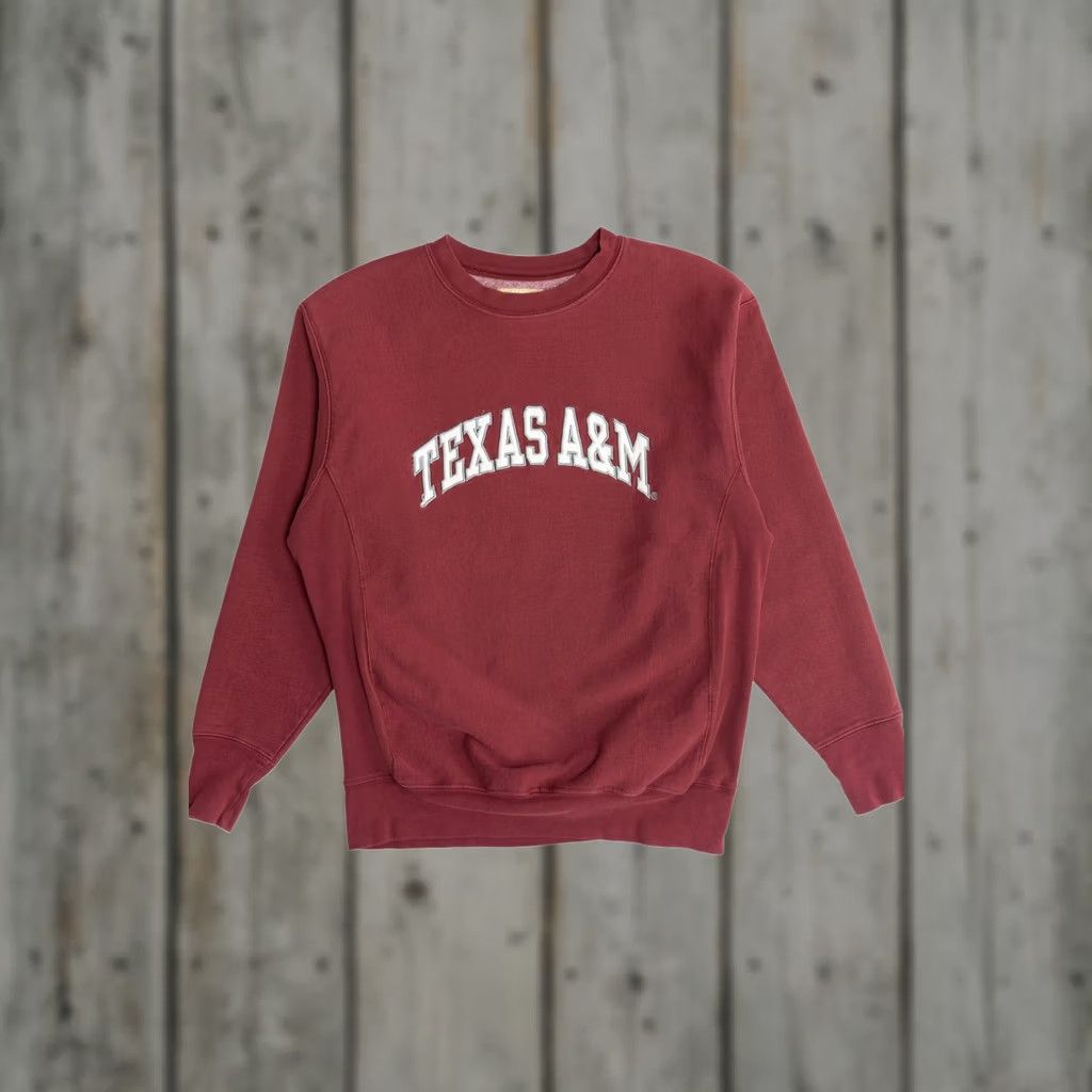 Vintage Texas A&M University Embroidered Sweatshirt (2010s) Burgundy XS Size US XL / EU 56 / 4 - 1 Thumbnail