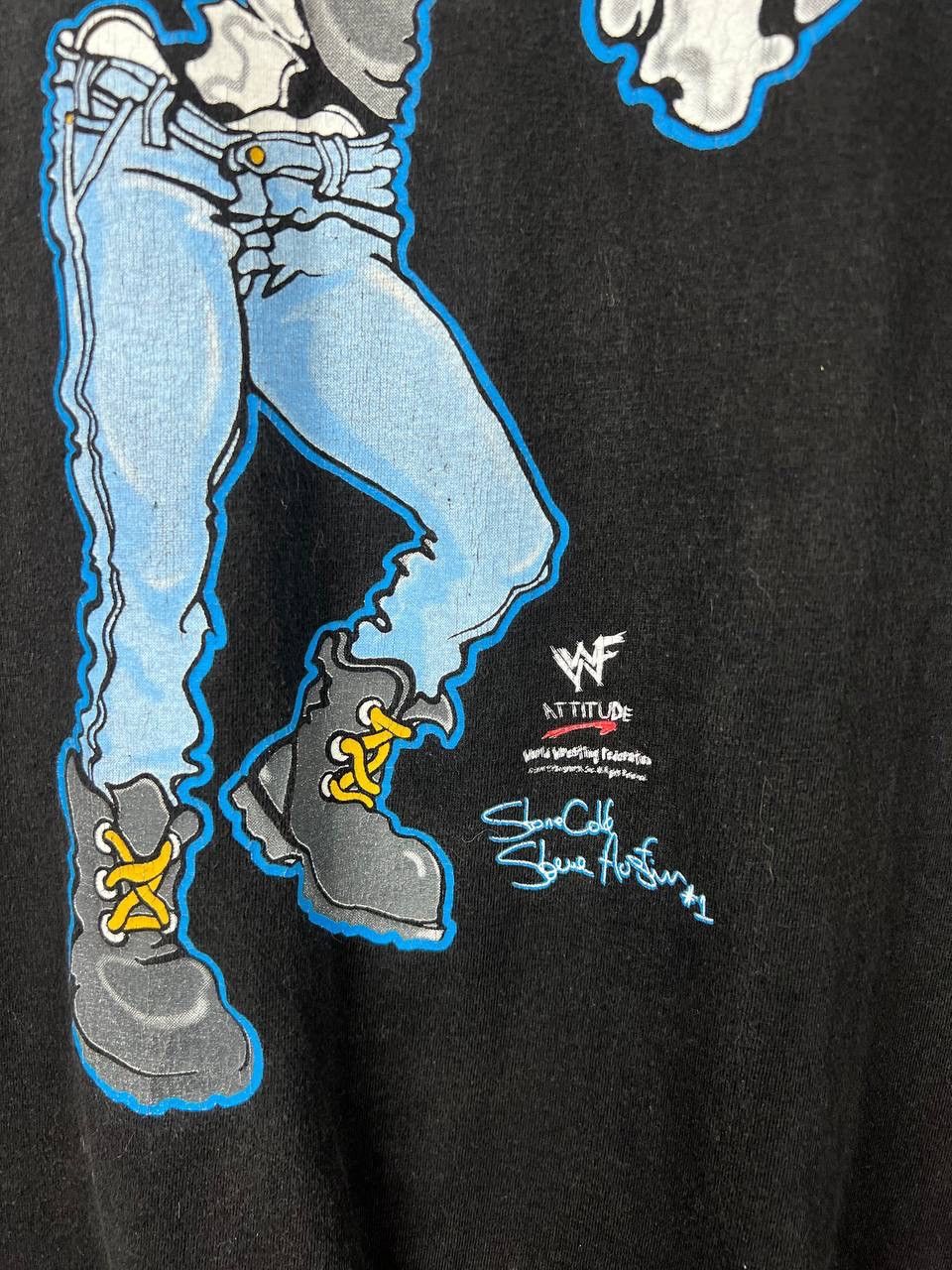 Vintage Stone Cold 1999 Steve Austin Wrestling vintage tee size XL Size US XL / EU 56 / 4 - 7 Thumbnail