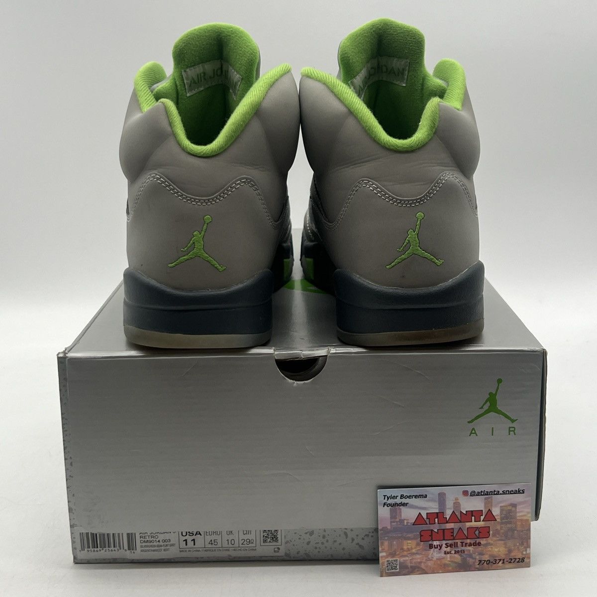 Jordan Brand Air Jordan 5 Green bean Size US 11 / EU 44 - 3 Thumbnail