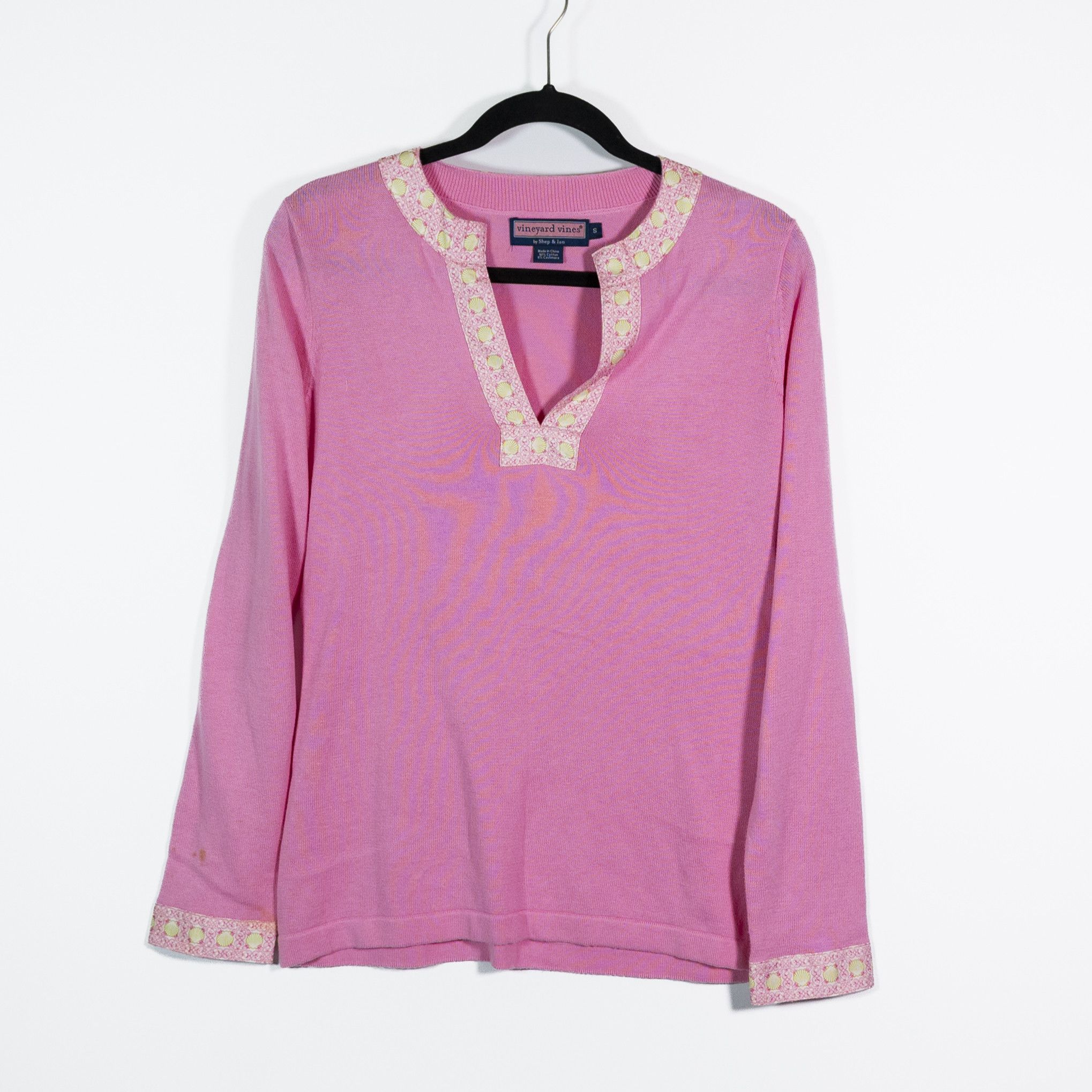 Vineyard Vines Vineyard Vines Cotton Cashmere Knit V Size S / US 4 / IT 40 - 1 Thumbnail