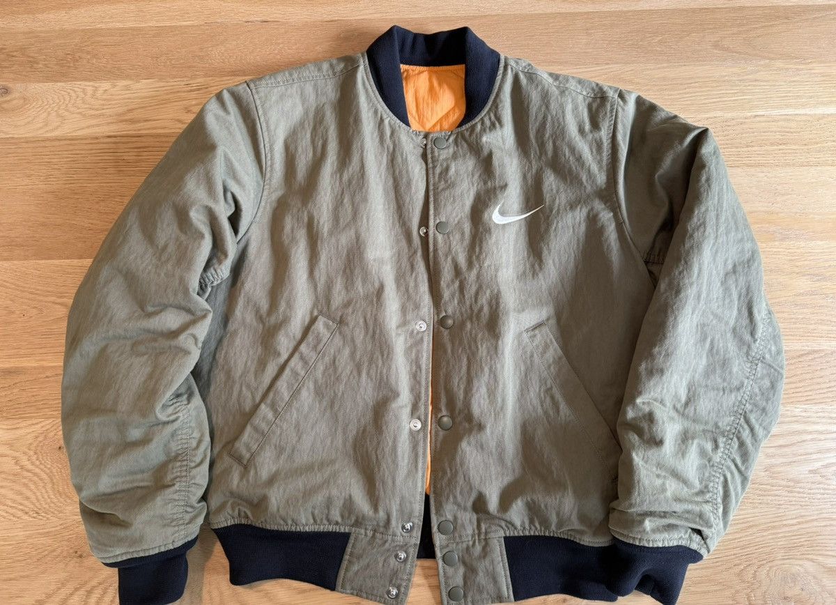 Stussy X Nike Reversible Varsity Jacket