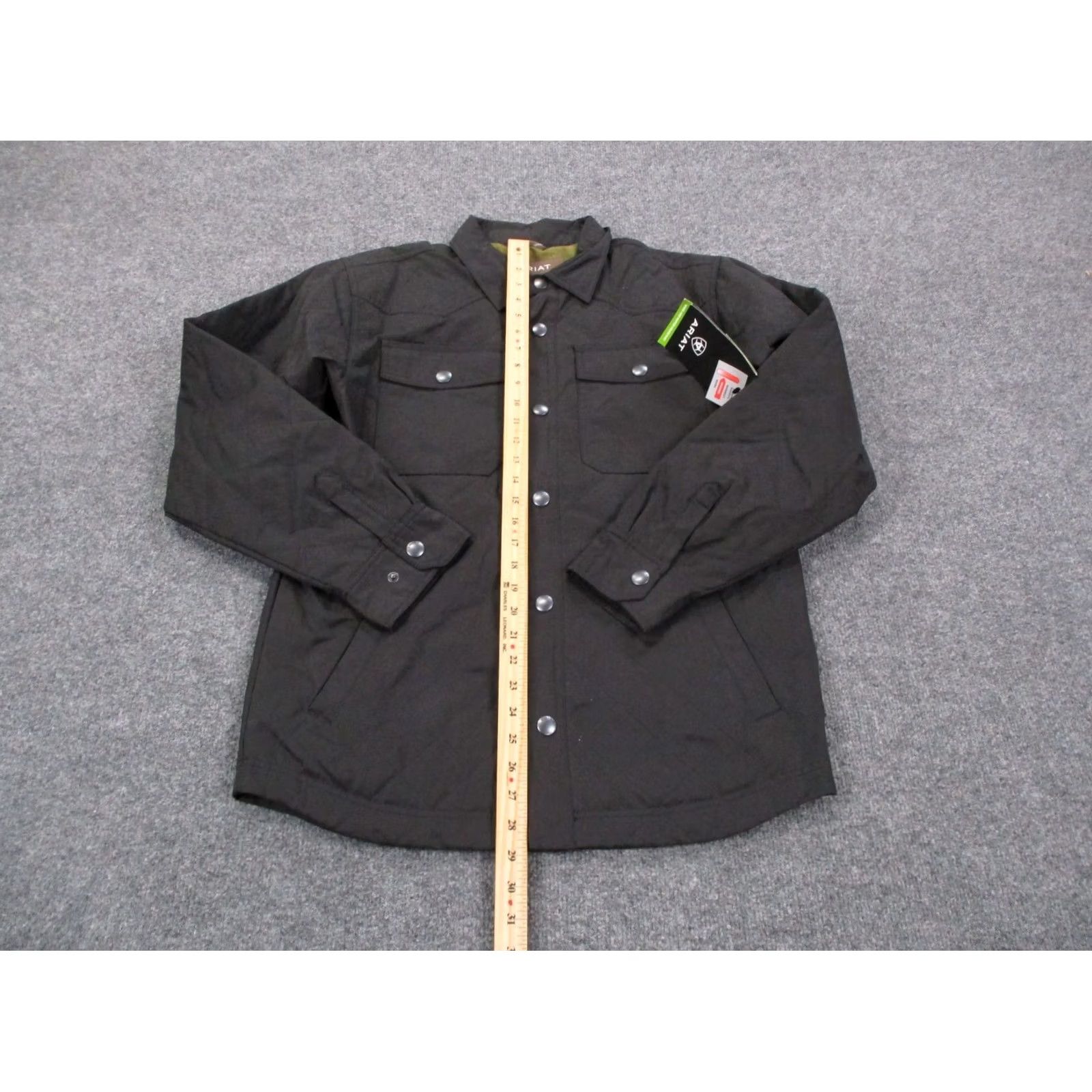 Ariat Ariat Jacket Mens S Grizzly Softshell OUTDOORS Hiking Camping NEW Windbreaker Lightweight Pockets Zipper Logo Gray Size US S / EU 44-46 / 1 - 3 Thumbnail