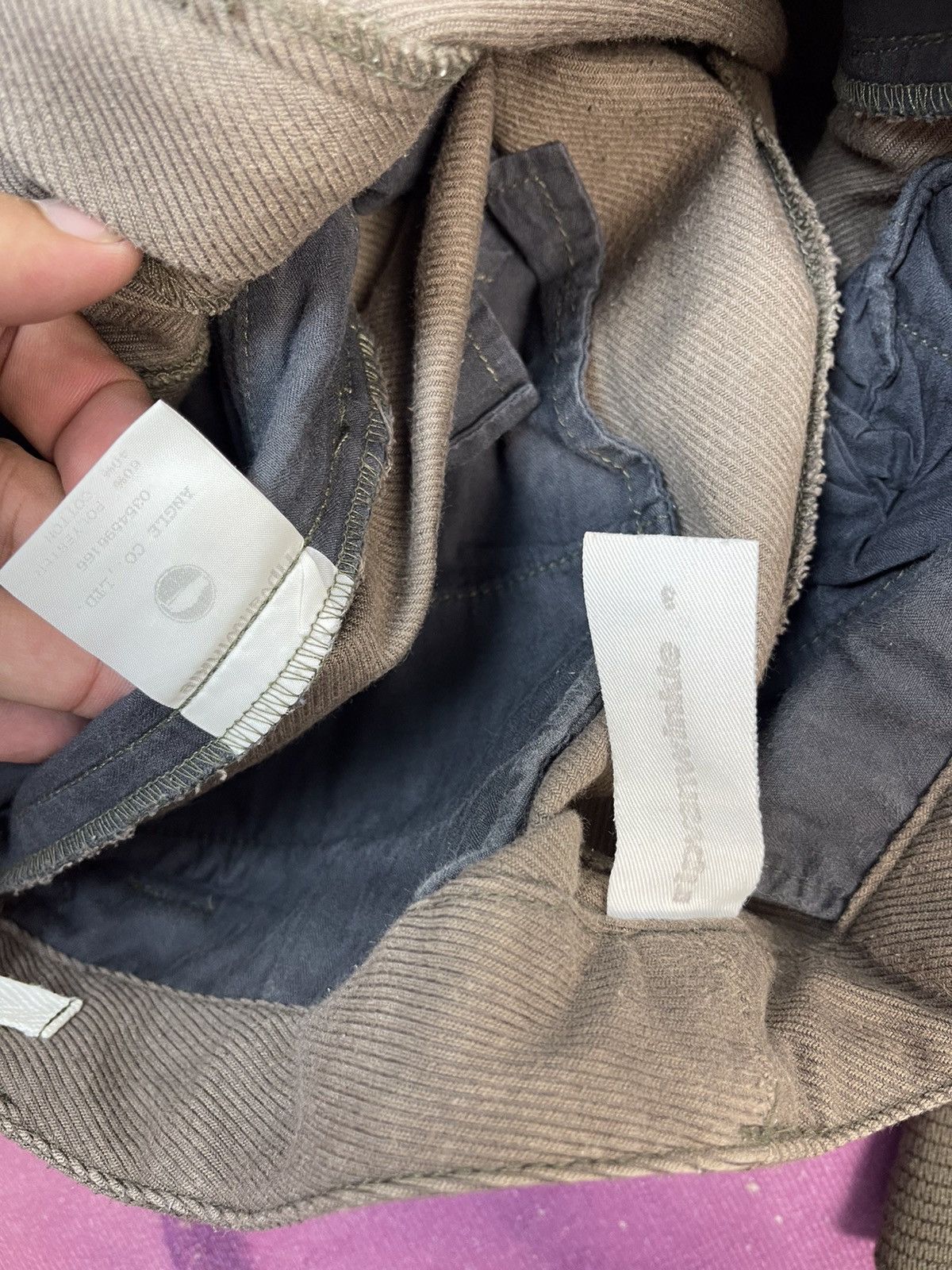 If Six Was Nine × Le Grande Bleu (L.G.B.) × RIPVANWINKLE Rip Van Winkle If six was nine Rare Pants Size US 32 / EU 48 - 9 Thumbnail