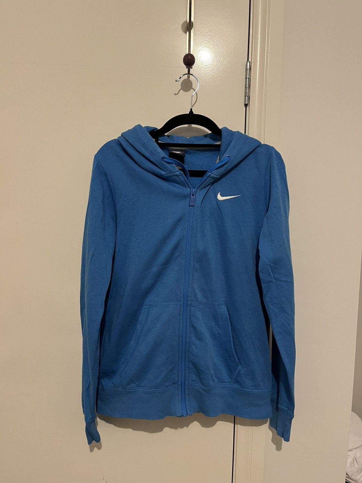 Nike Nike blue zip up jacket Size M / US 6-8 / IT 42-44 - 1 Thumbnail