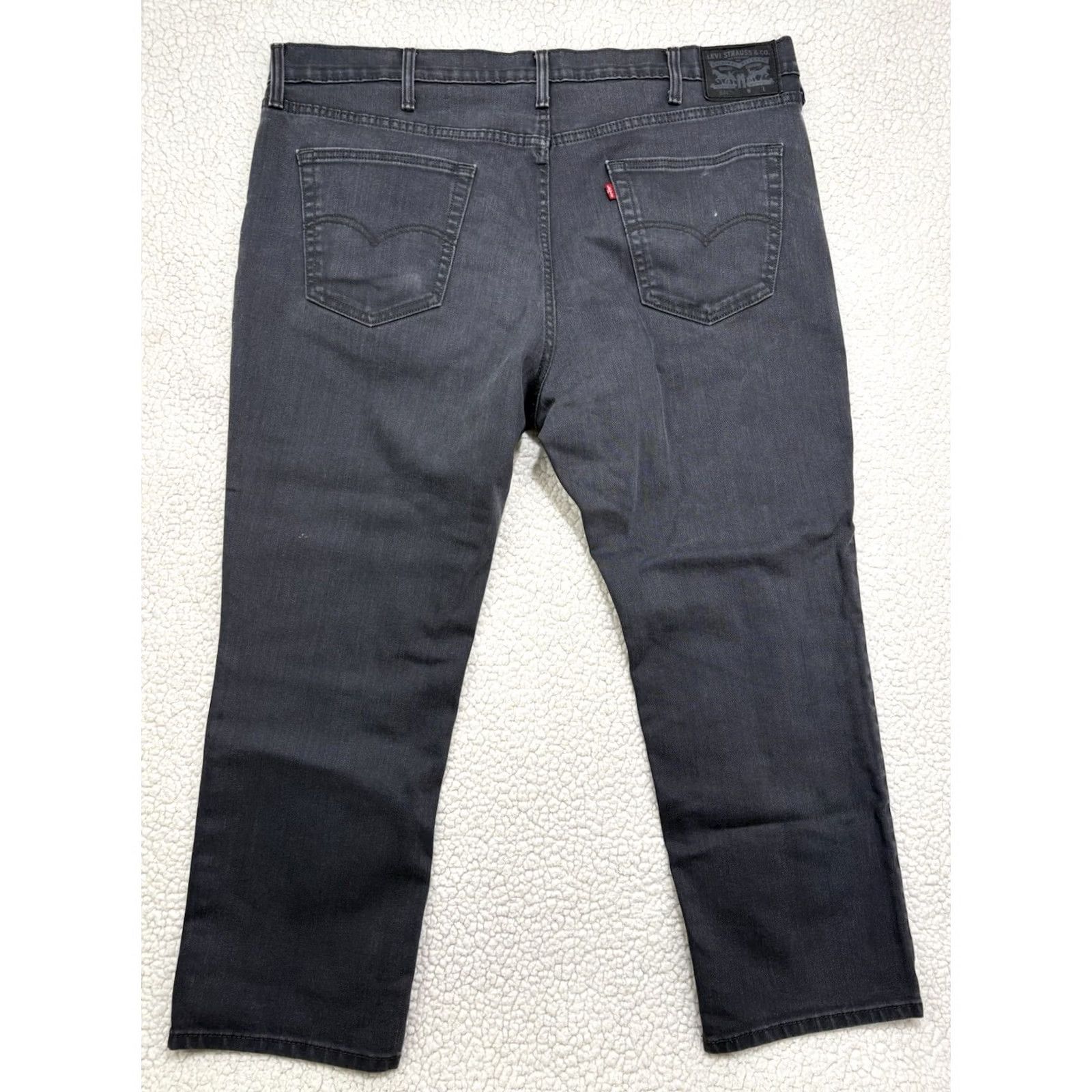 Levi's Levi's 541 Jeans Athletic Taper Straight Grey Denim Twill Jeans Mens W44 L30 Size US 44 / EU 60 - 6 Thumbnail